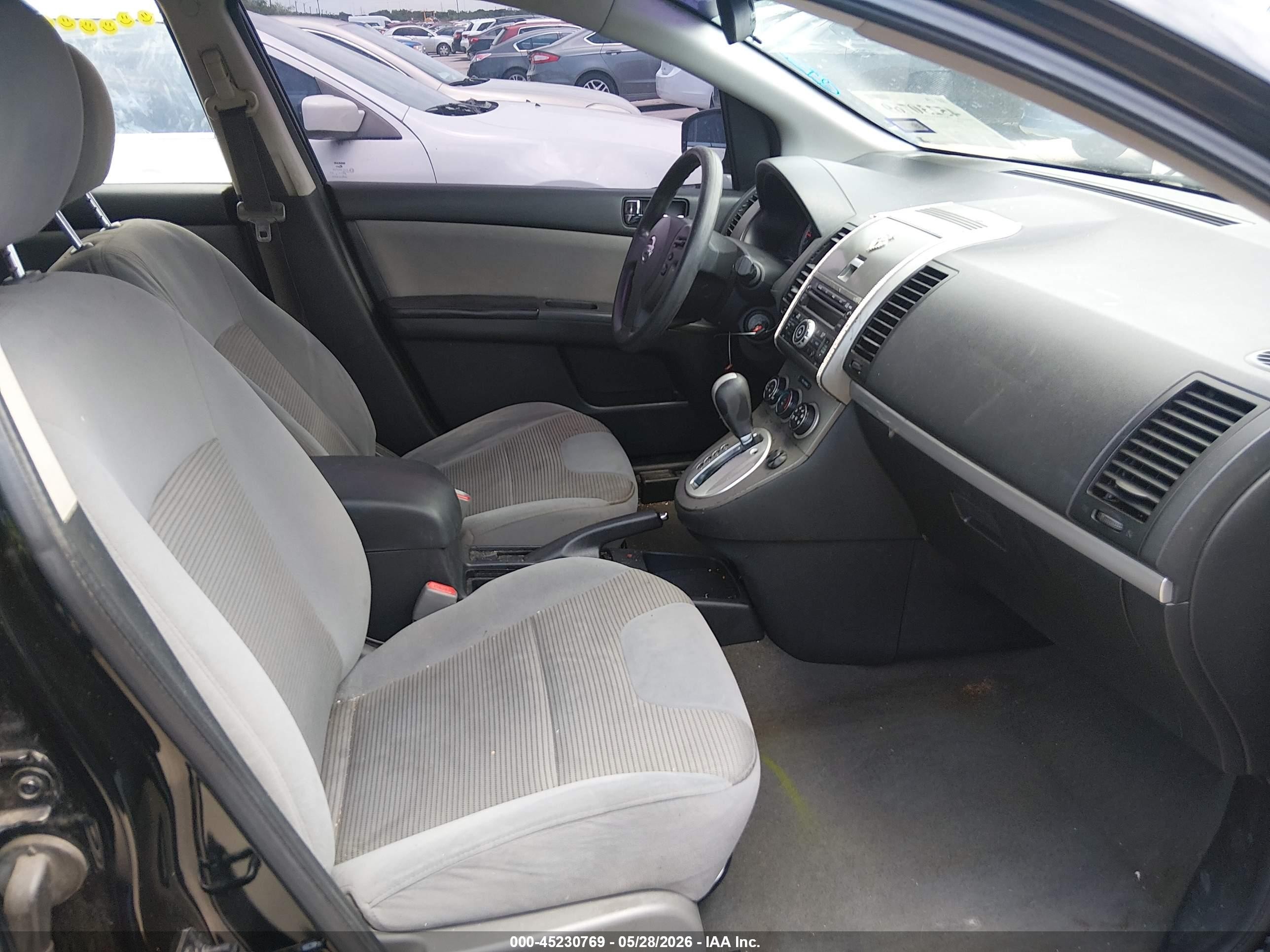 2012 Nissan Sentra 2.0 Sr Black vin: 3N1AB6AP9CL759883