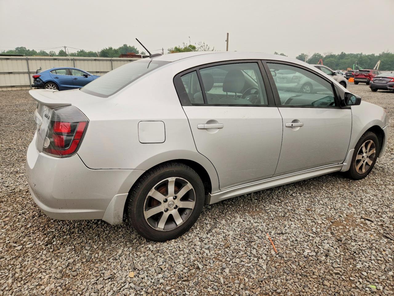 2012 Nissan Sentra 2.0 Silver vin: 3N1AB6AP9CL763433