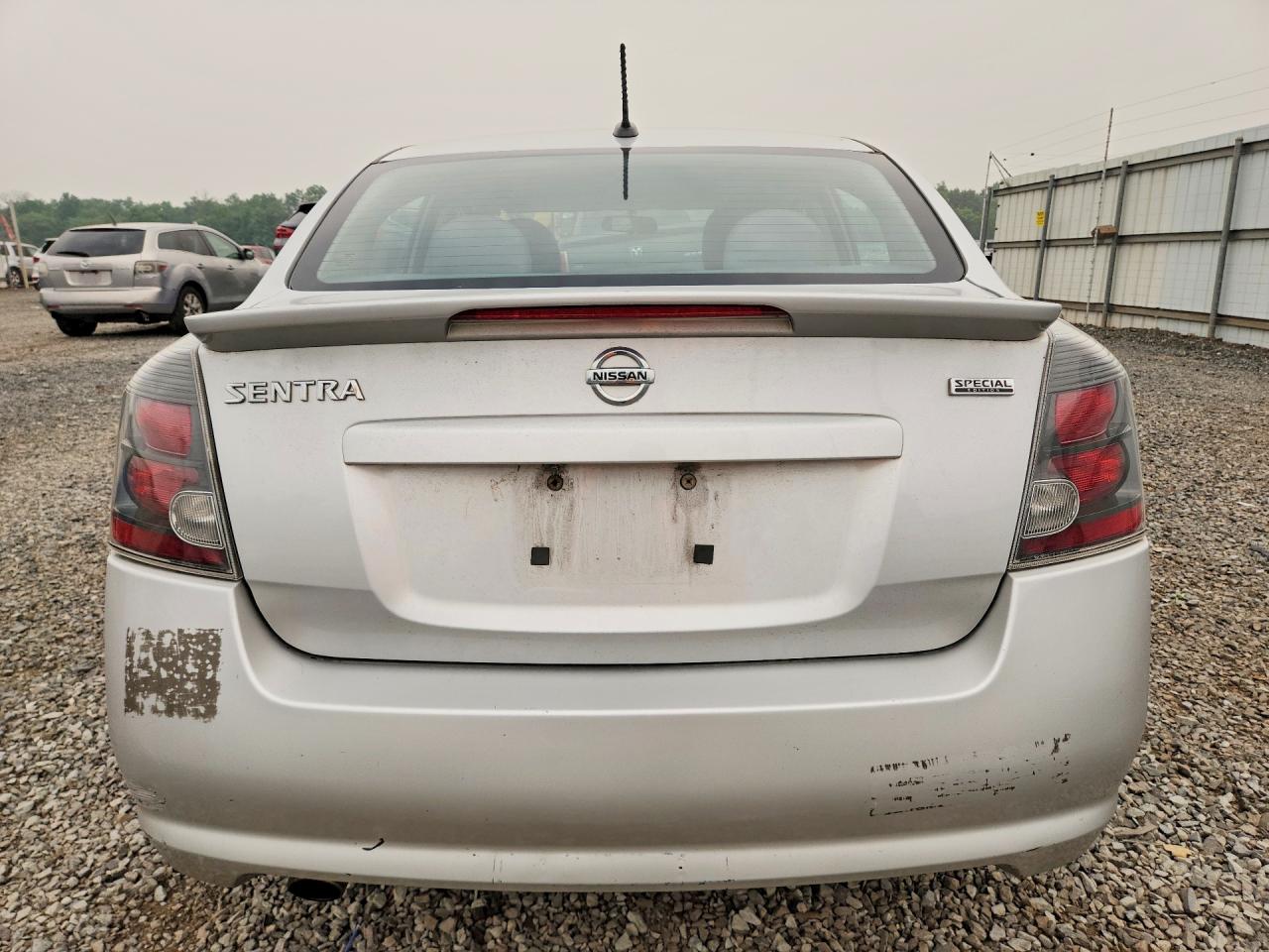 2012 Nissan Sentra 2.0 Silver vin: 3N1AB6AP9CL763433