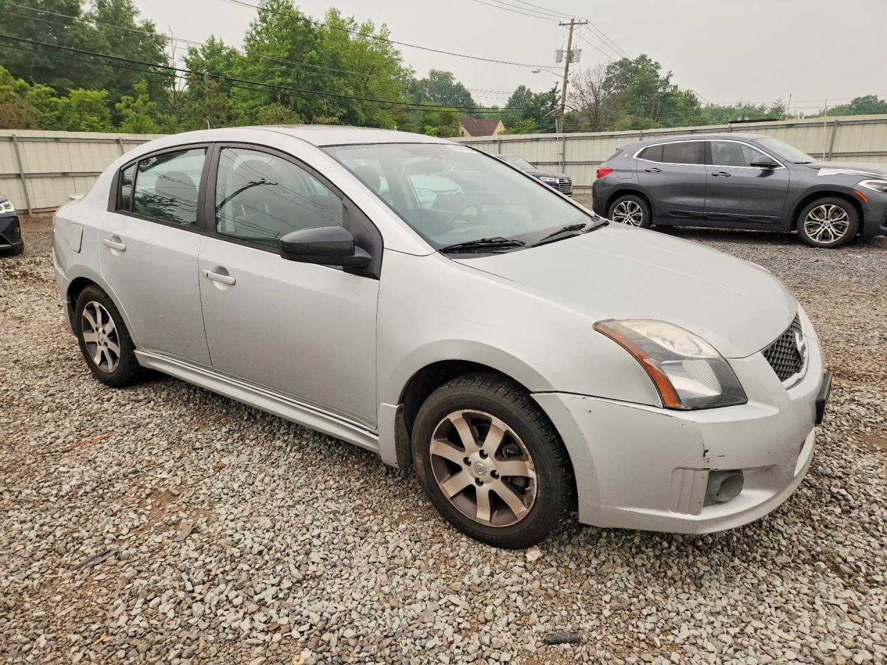 2012 Nissan Sentra 2.0 Silver vin: 3N1AB6AP9CL763433