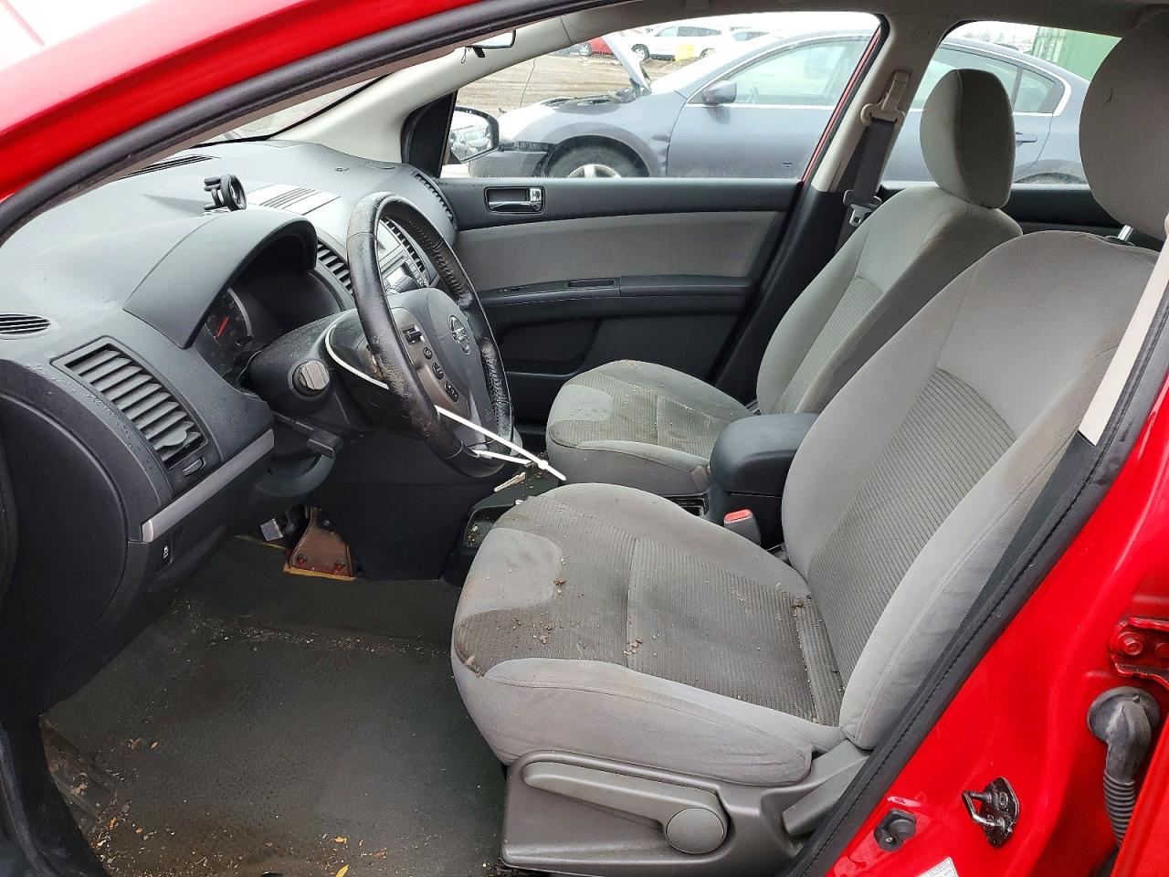 2012 Nissan Sentra Красный vin: 3N1AB6AP9CL768776