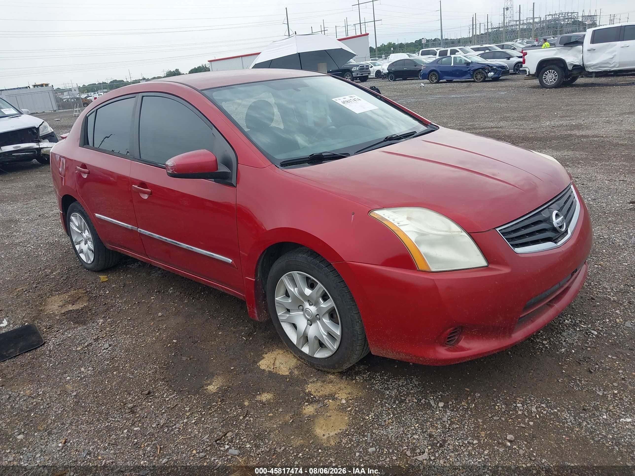 2012 Nissan Sentra 2.0 S Silver vin: 3N1AB6AP9CL771757