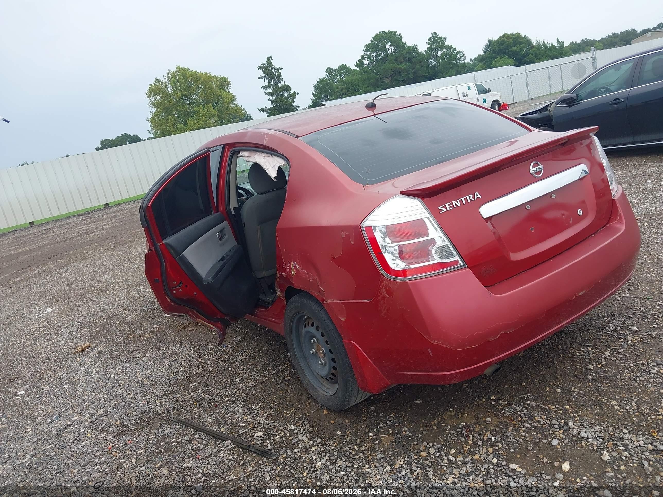 2012 Nissan Sentra 2.0 S Silver vin: 3N1AB6AP9CL771757