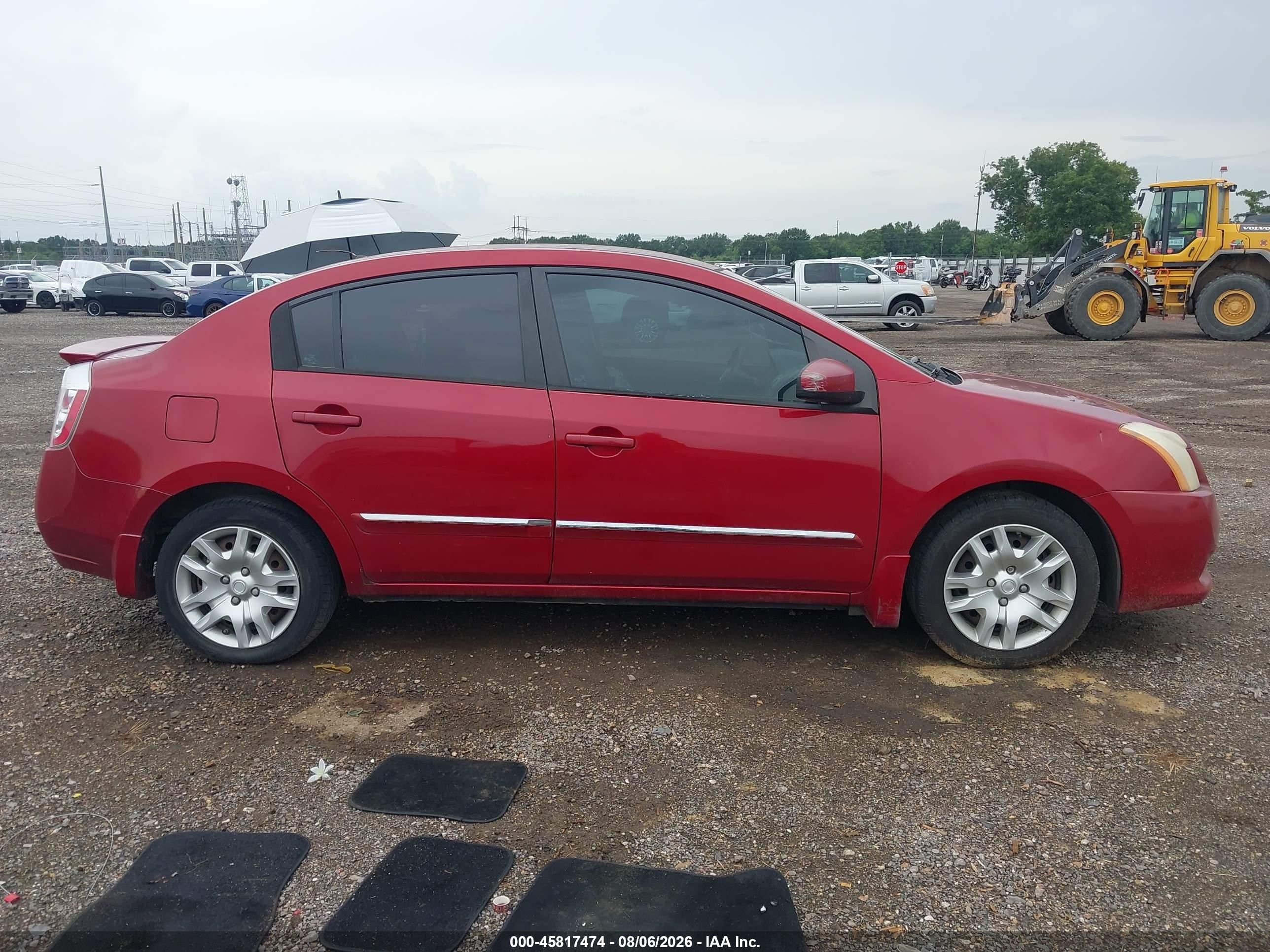 2012 Nissan Sentra 2.0 S Silver vin: 3N1AB6AP9CL771757