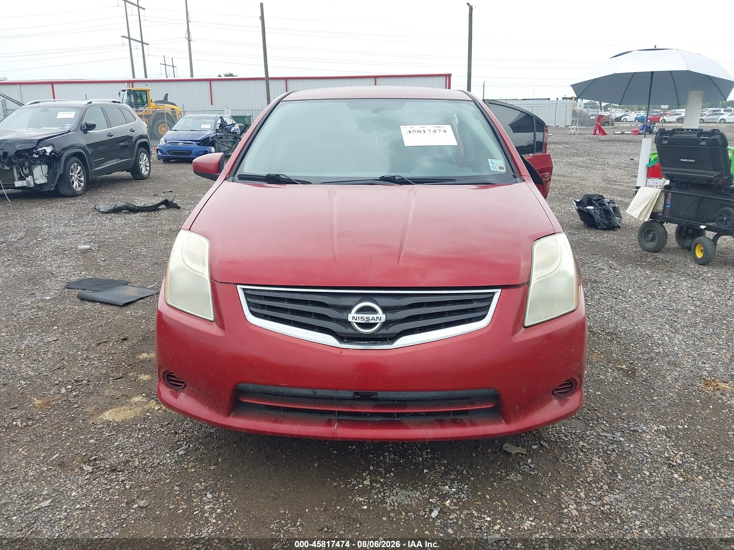 2012 Nissan Sentra 2.0 S Silver vin: 3N1AB6AP9CL771757
