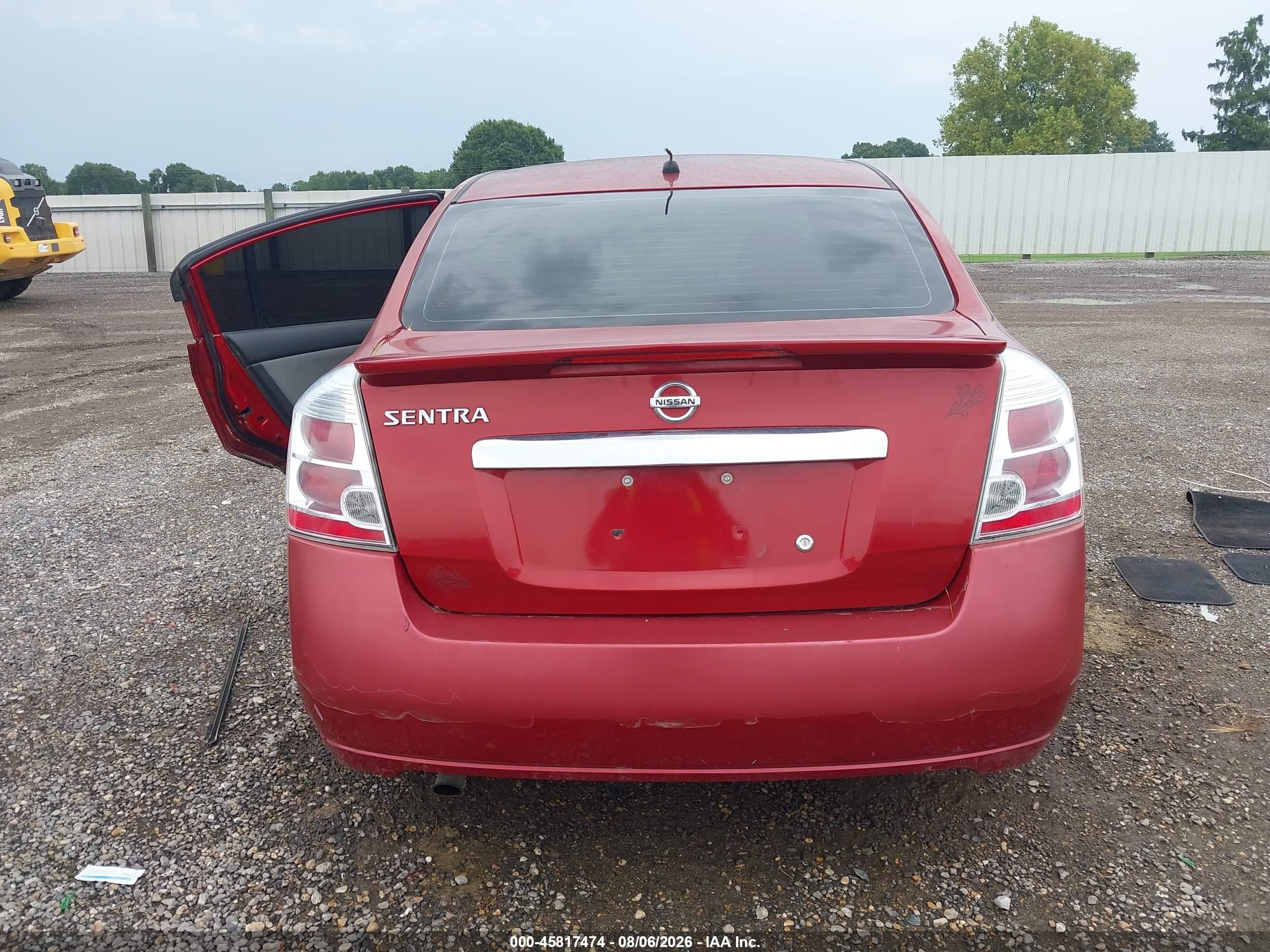 2012 Nissan Sentra 2.0 S Silver vin: 3N1AB6AP9CL771757