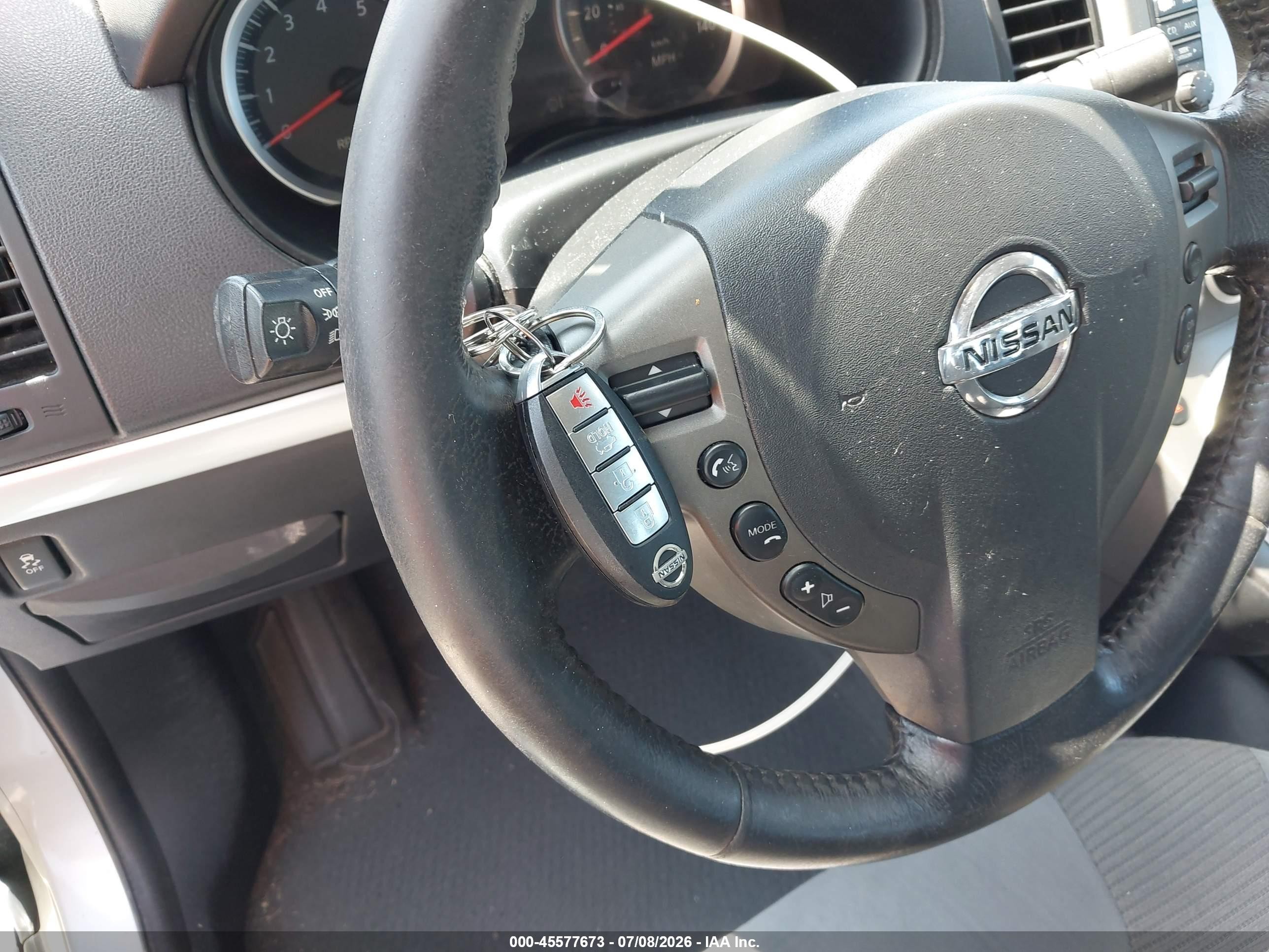 2012 Nissan Sentra 2.0 Sr Серебряный vin: 3N1AB6AP9CL778675