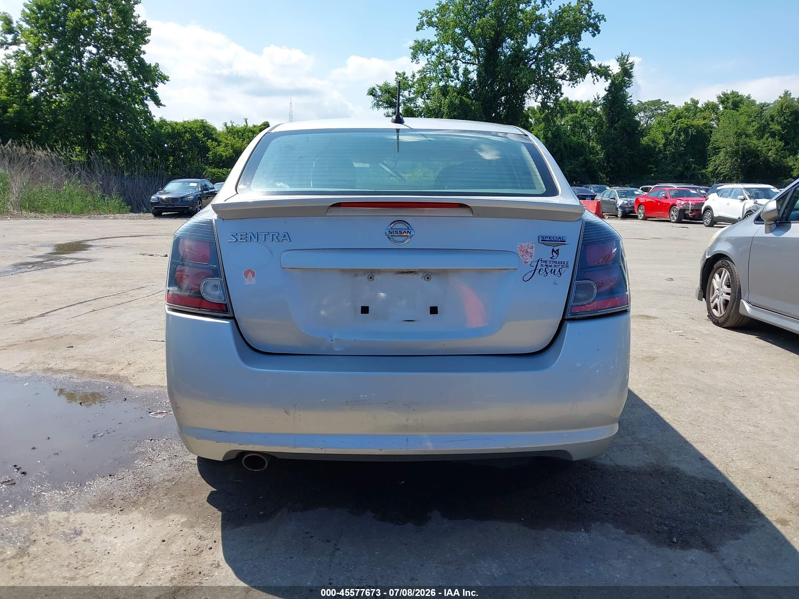2012 Nissan Sentra 2.0 Sr Серебряный vin: 3N1AB6AP9CL778675