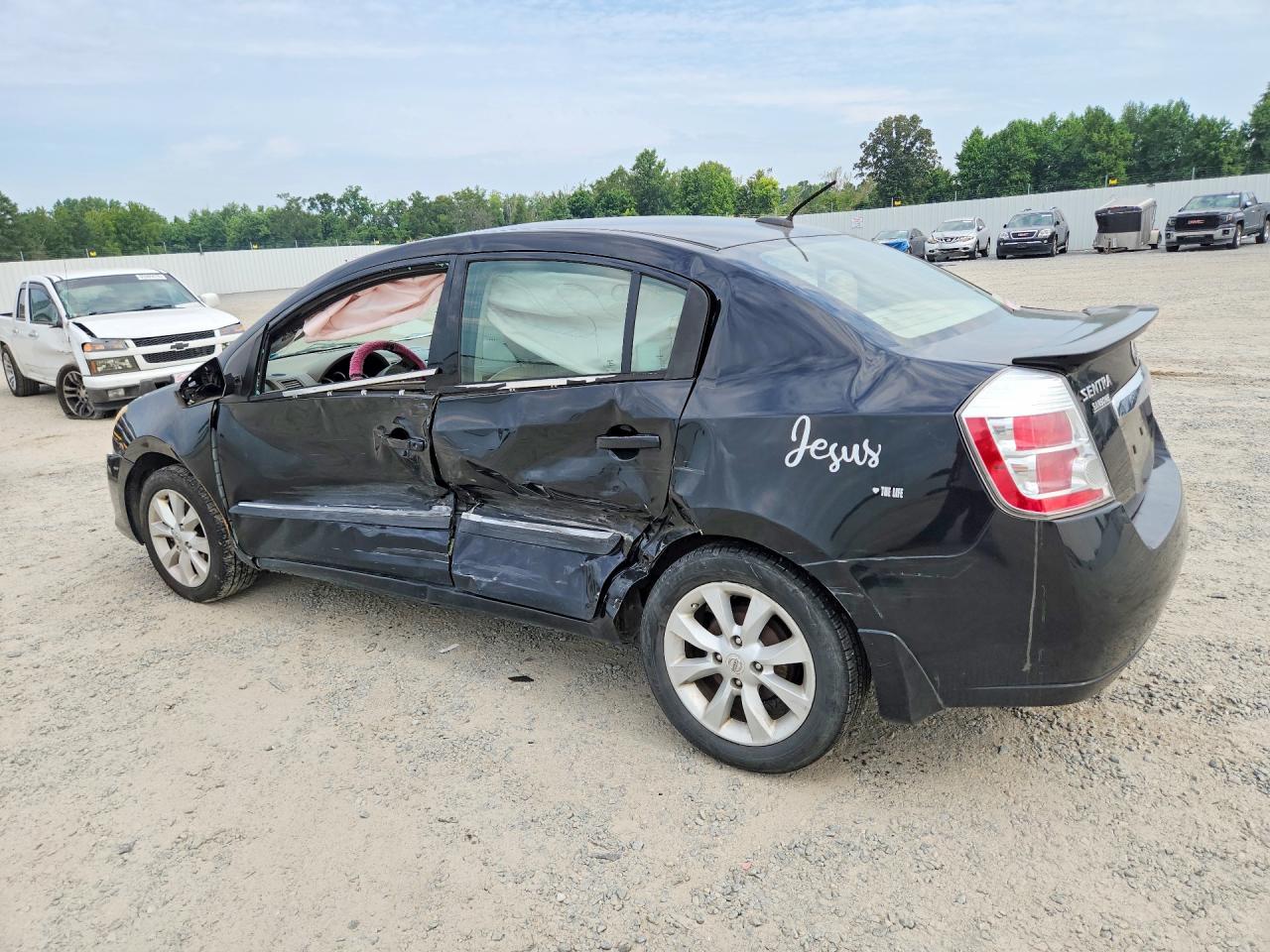 2012 Nissan Sentra 2.0 Black vin: 3N1AB6AP9CL779213