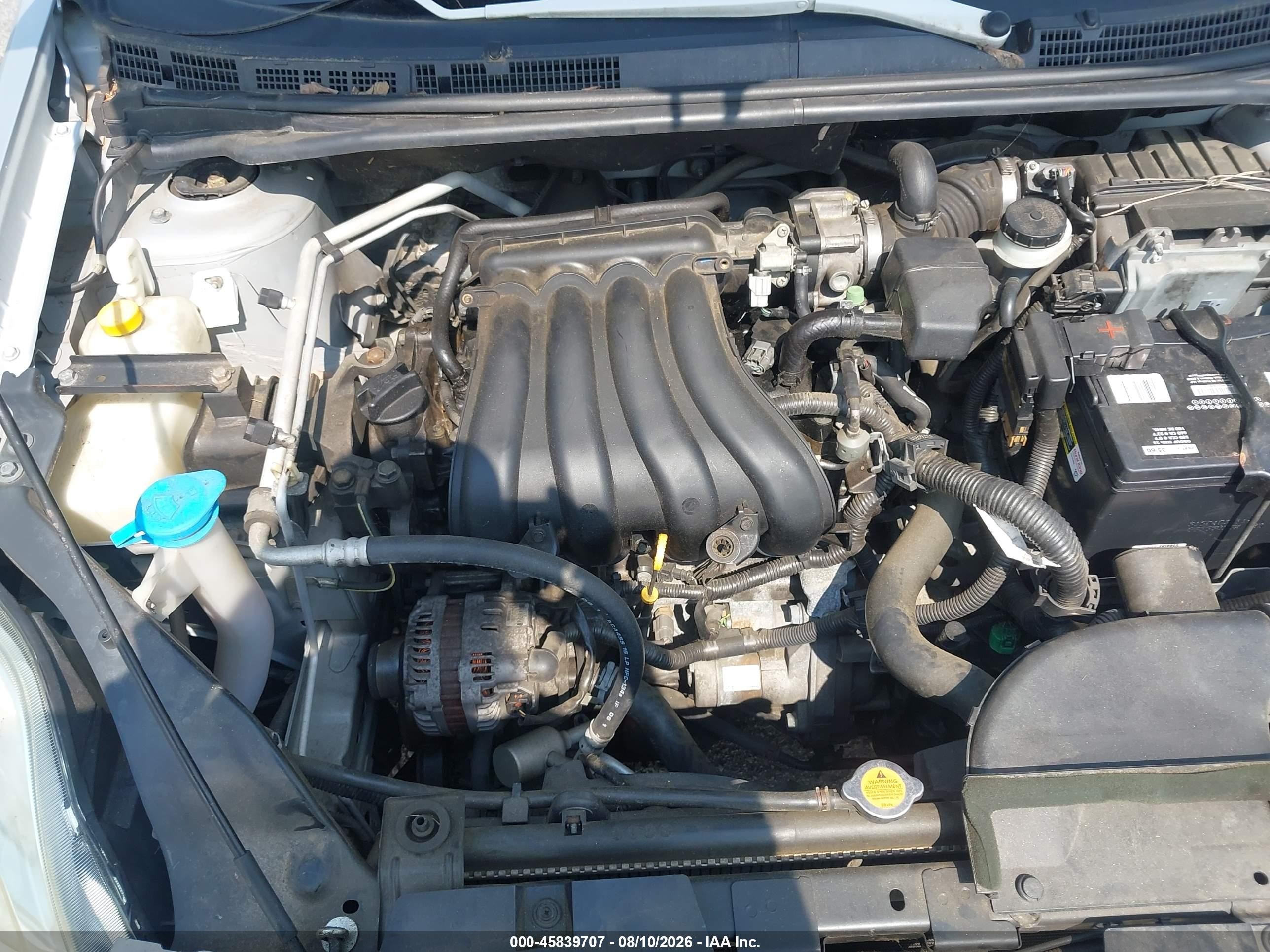 2010 Nissan Sentra 2.0s Silver vin: 3N1AB6APXAL609777