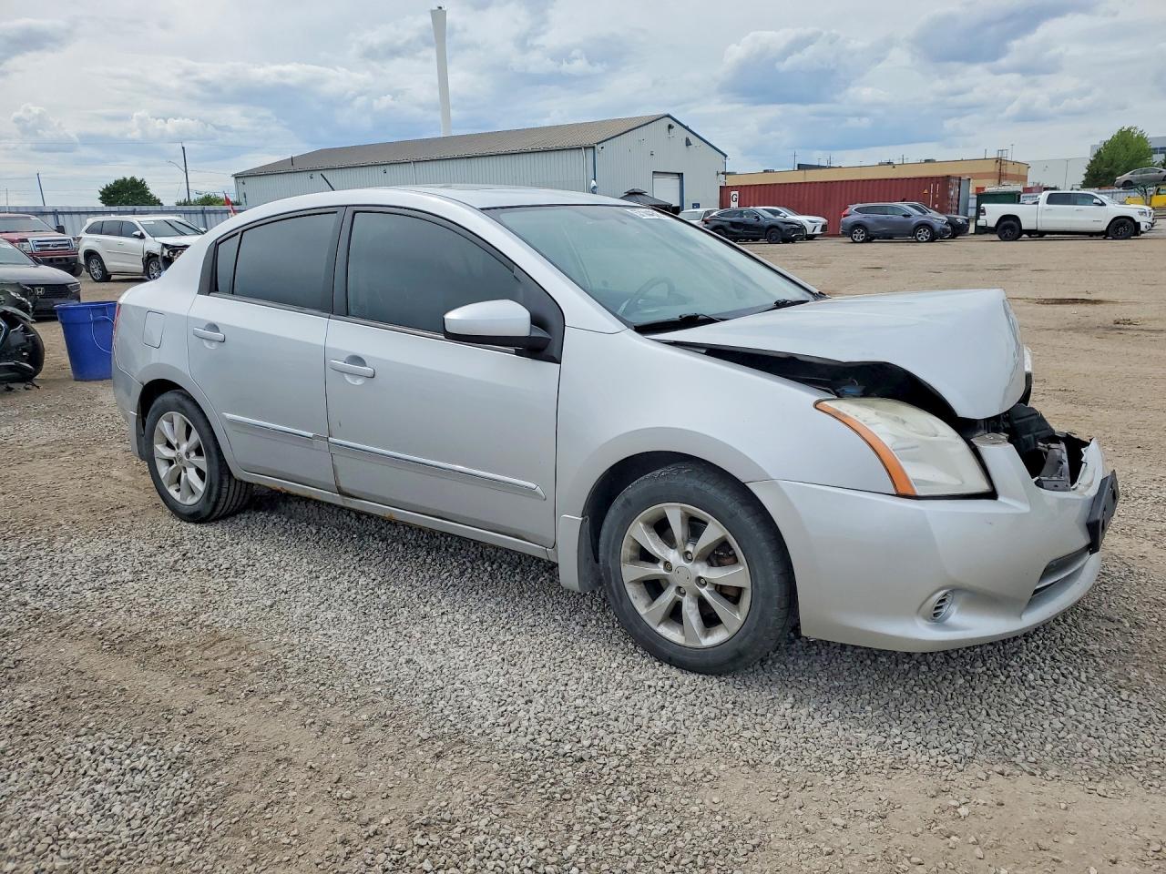 2010 Nissan Sentra 2.0 Silver vin: 3N1AB6APXAL625560