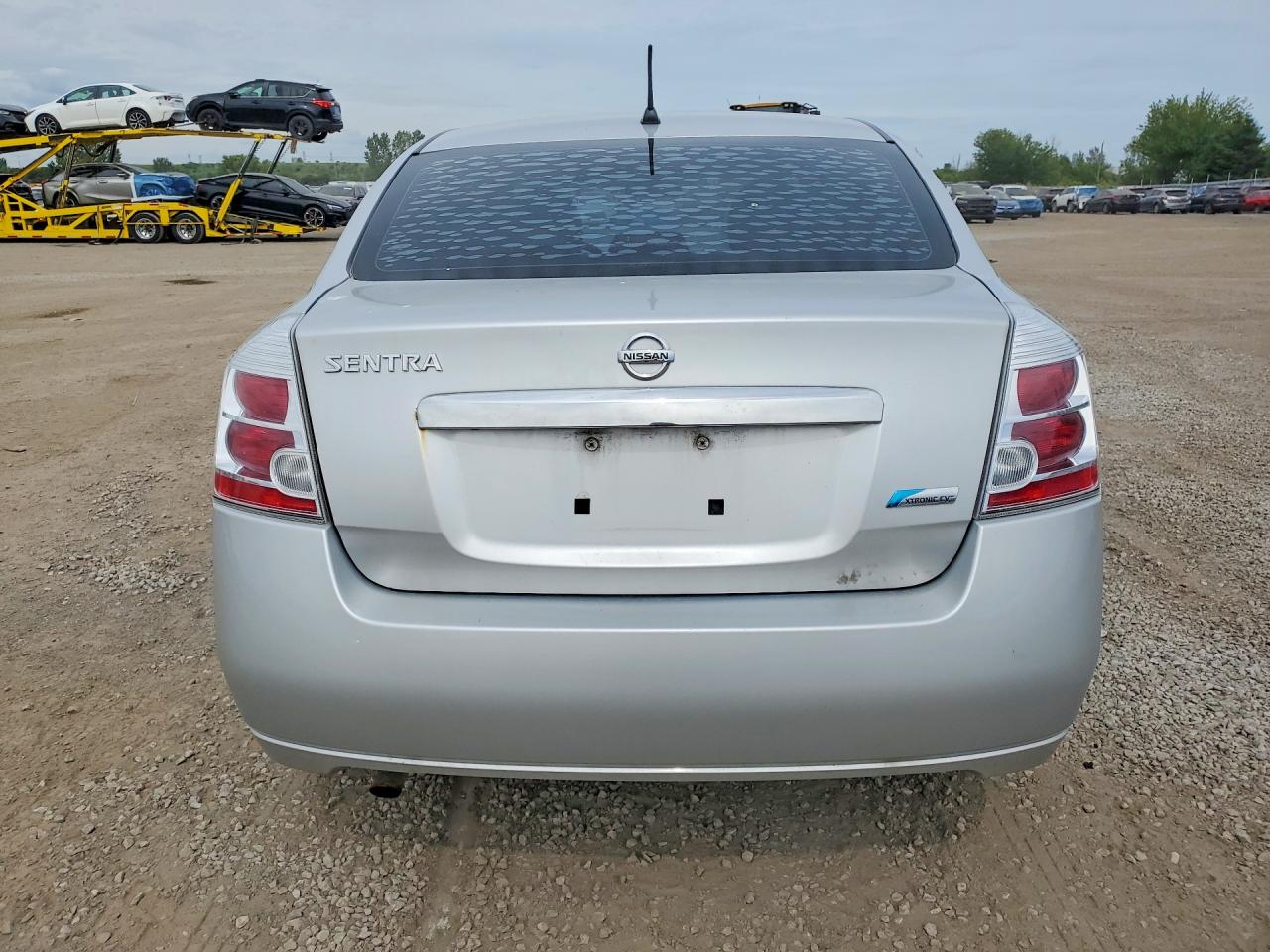2010 Nissan Sentra 2.0 Silver vin: 3N1AB6APXAL625560