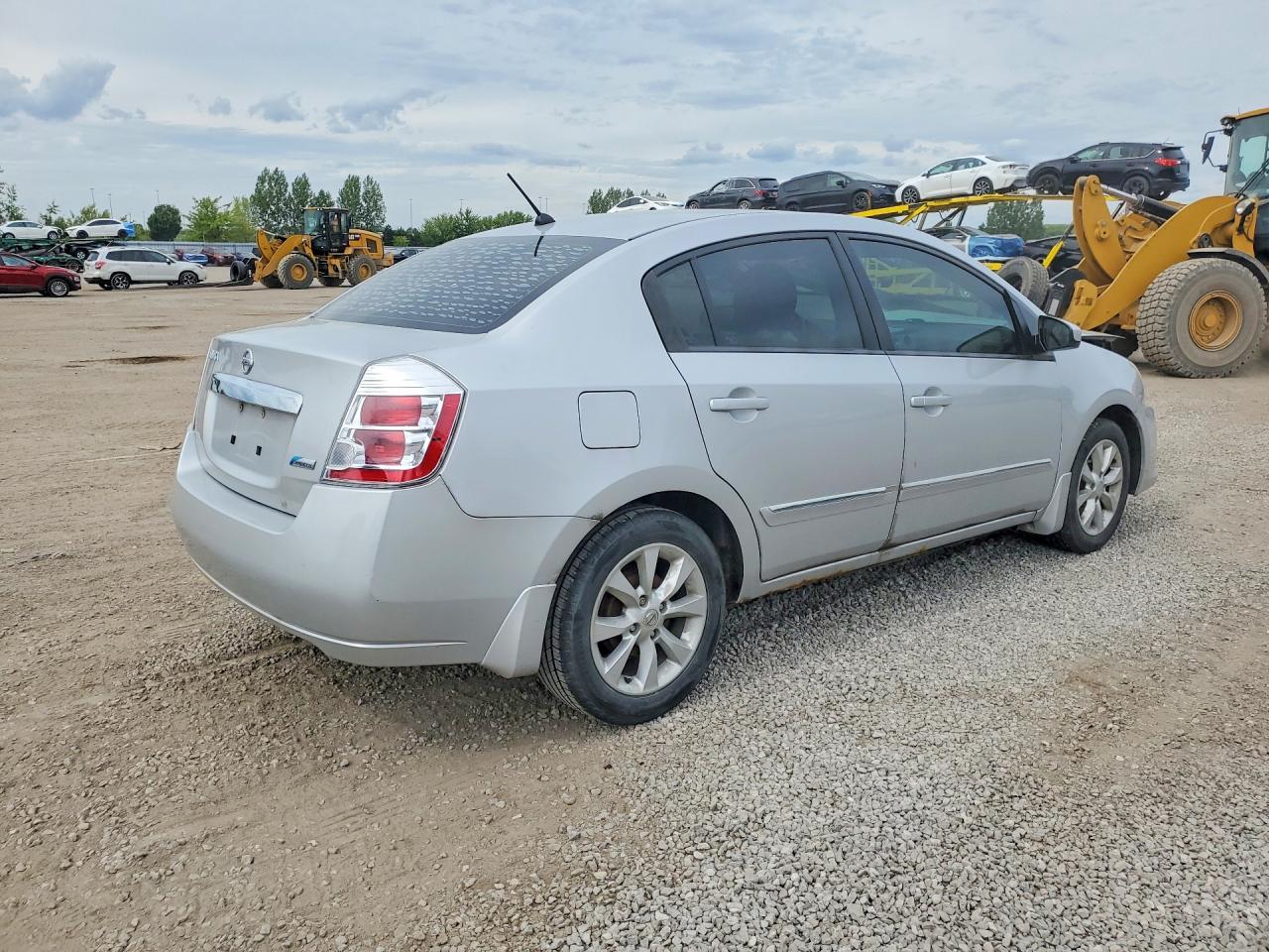2010 Nissan Sentra 2.0 Silver vin: 3N1AB6APXAL625560