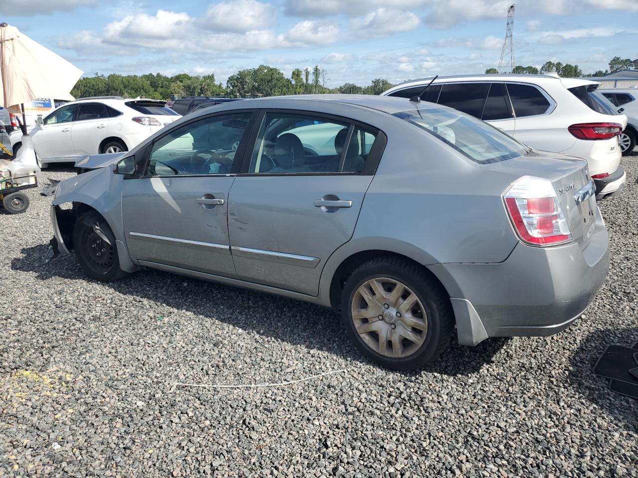 2010 Nissan Sentra 2.0 Silver vin: 3N1AB6APXAL630774