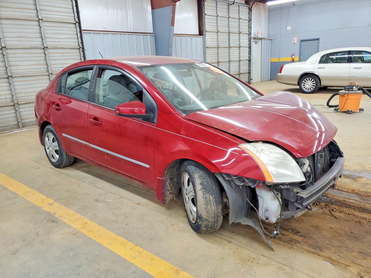 2010 Nissan Sentra 2.0 Red vin: 3N1AB6APXAL653939
