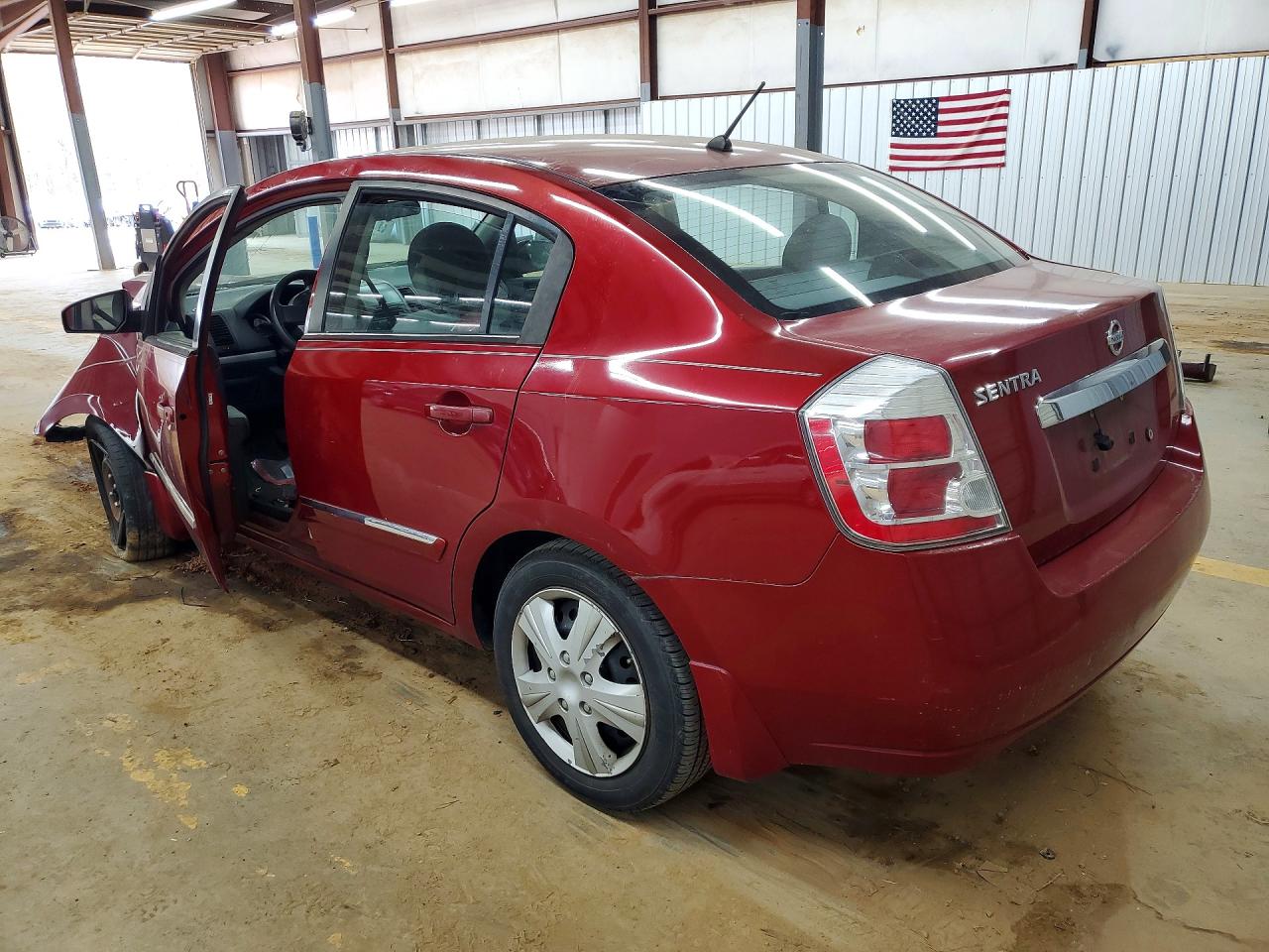 2010 Nissan Sentra 2.0 Red vin: 3N1AB6APXAL653939