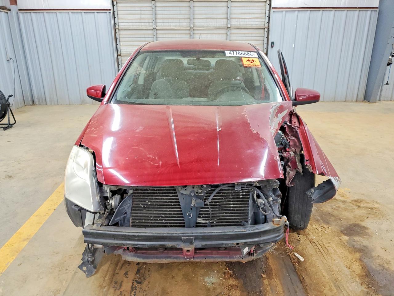 2010 Nissan Sentra 2.0 Red vin: 3N1AB6APXAL653939