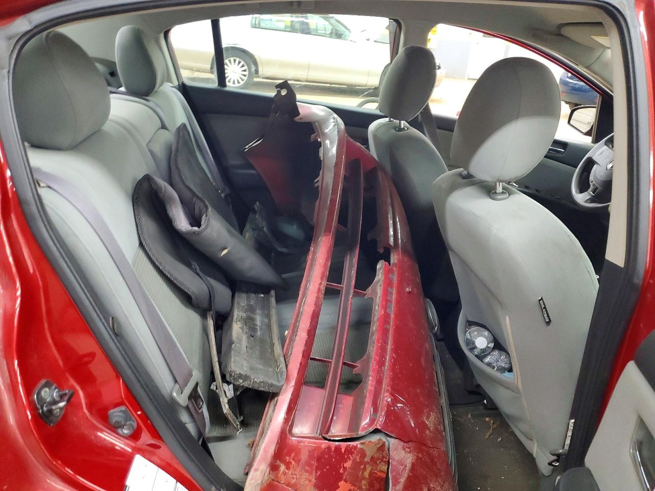 2010 Nissan Sentra 2.0 Red vin: 3N1AB6APXAL653939