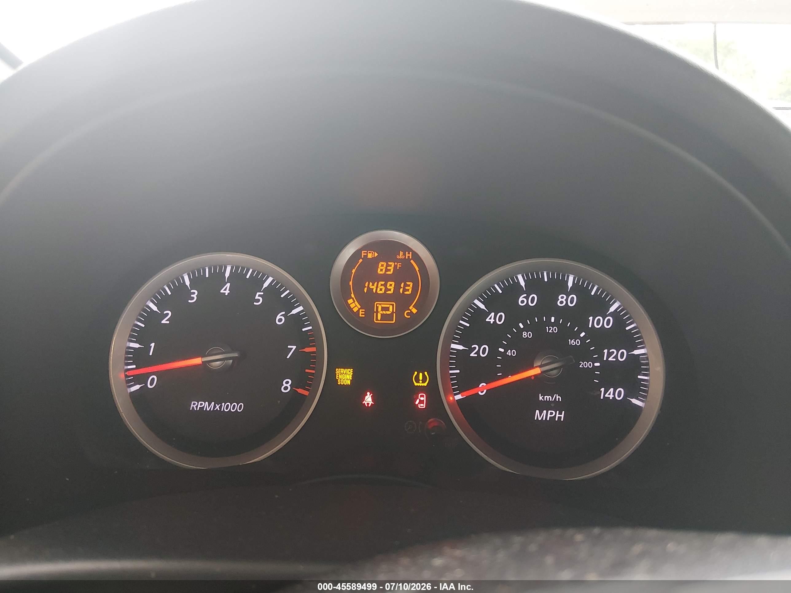 2010 Nissan Sentra 2.0sr White vin: 3N1AB6APXAL697780