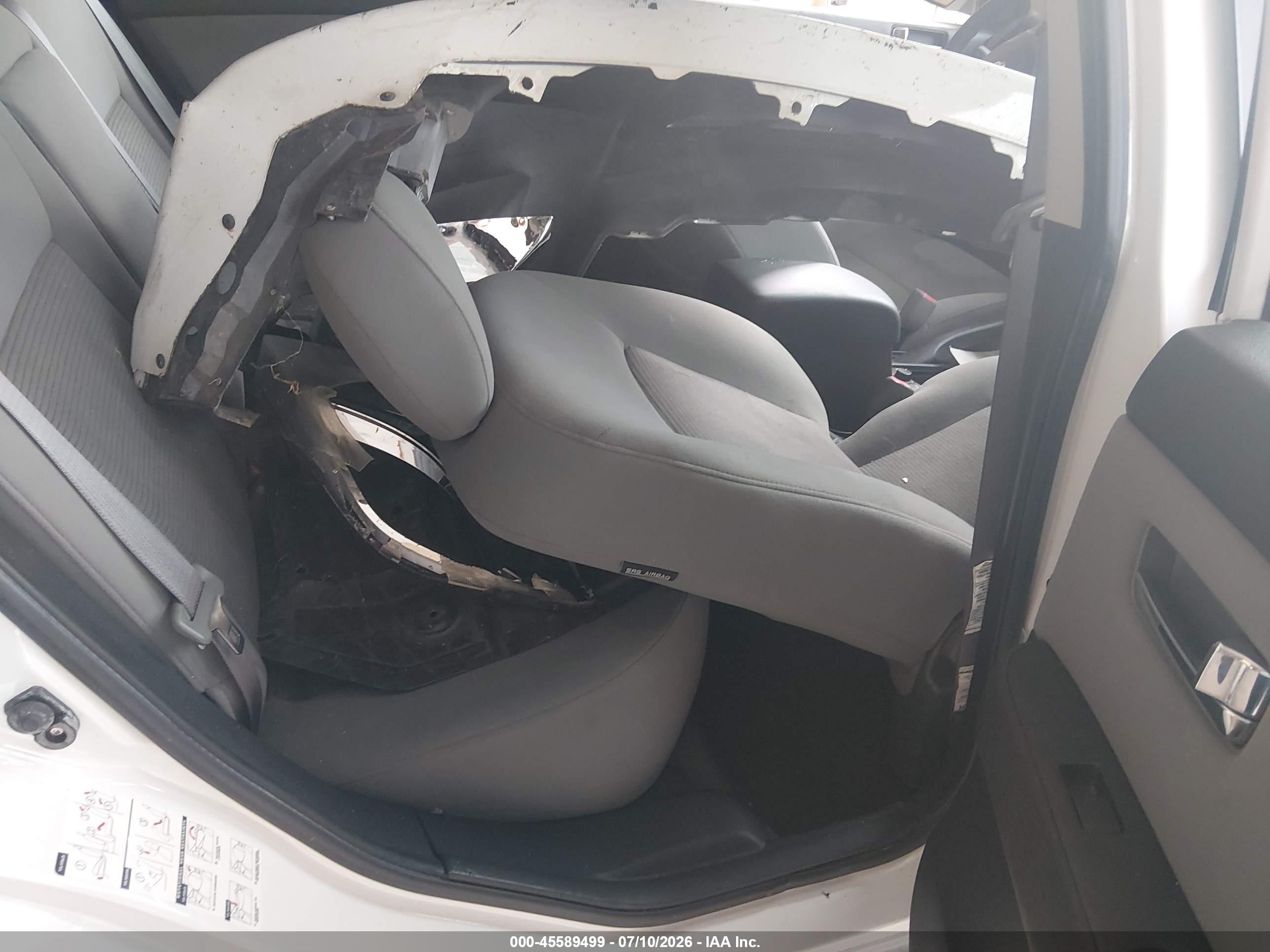 2010 Nissan Sentra 2.0sr White vin: 3N1AB6APXAL697780