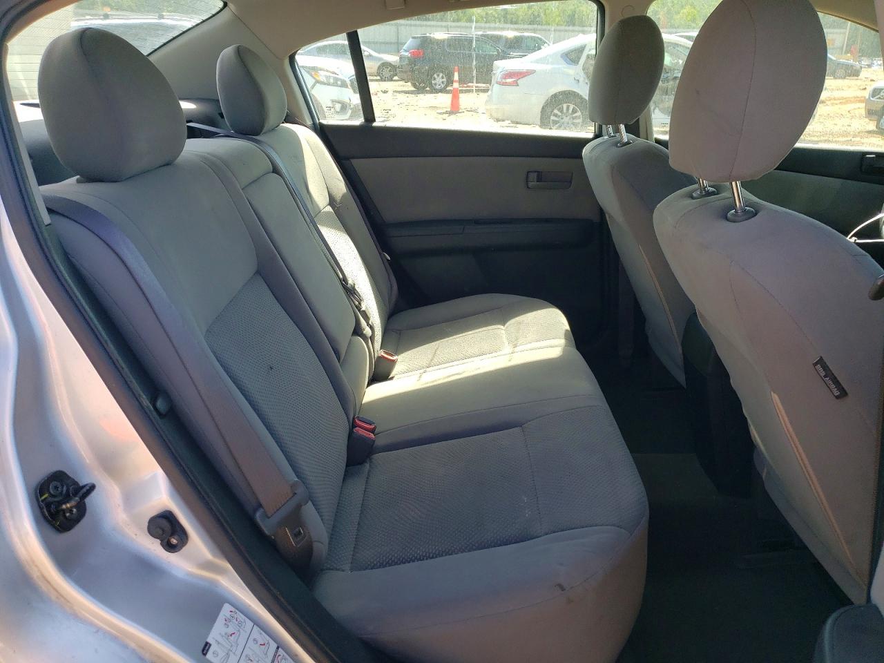 2010 Nissan Sentra 2.0 Silver vin: 3N1AB6APXAL711449