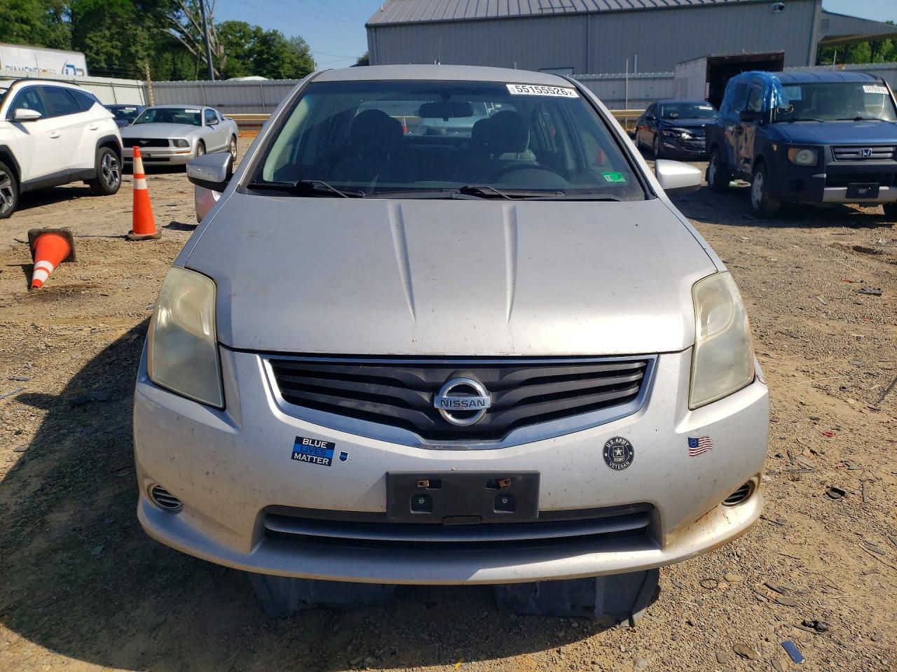 2010 Nissan Sentra 2.0 Silver vin: 3N1AB6APXAL711449