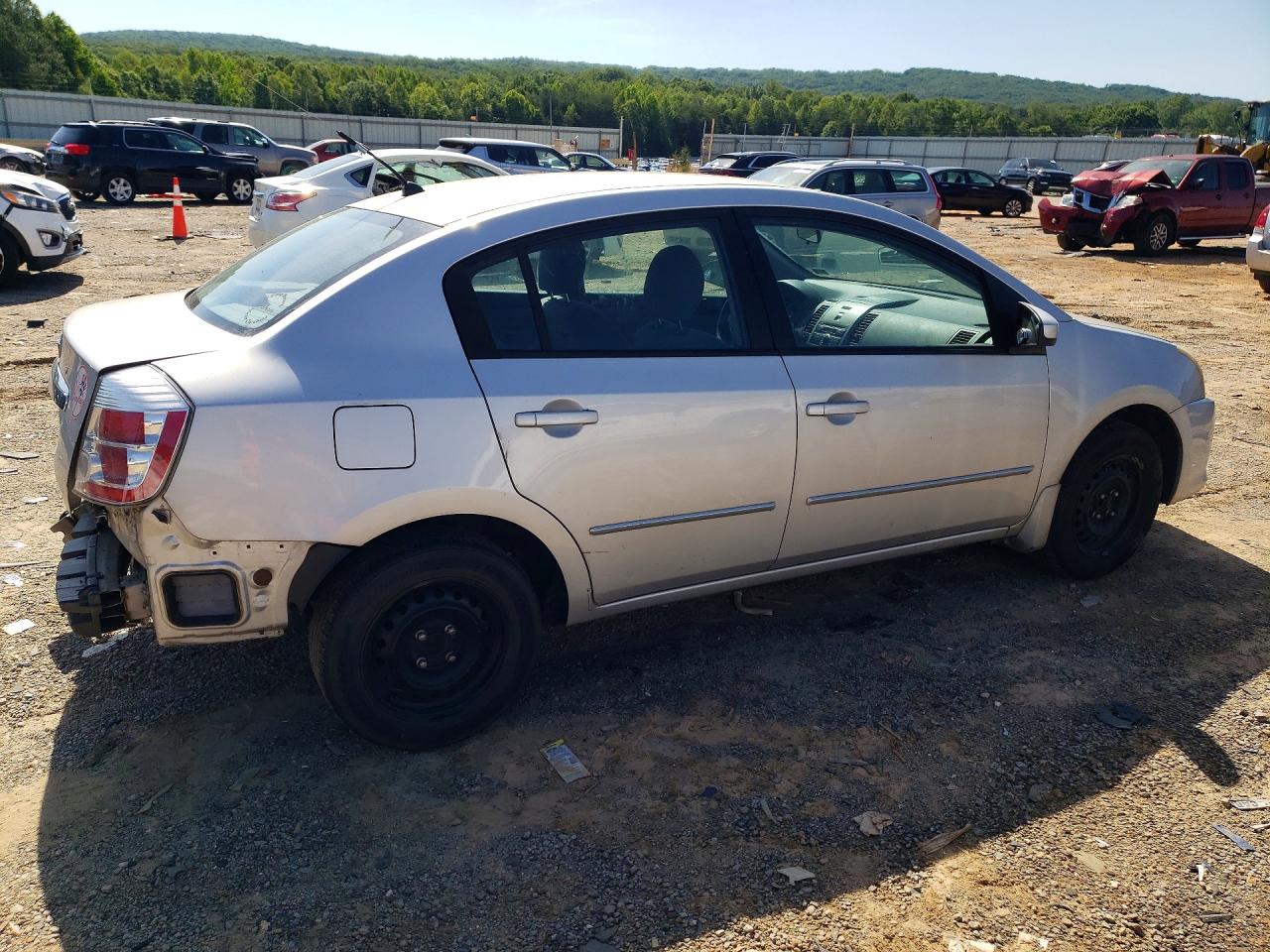 2010 Nissan Sentra 2.0 Silver vin: 3N1AB6APXAL711449