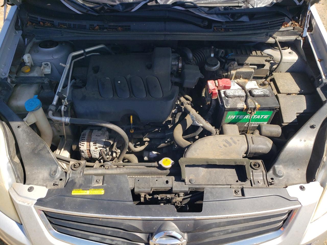 2010 Nissan Sentra 2.0 Silver vin: 3N1AB6APXAL711449