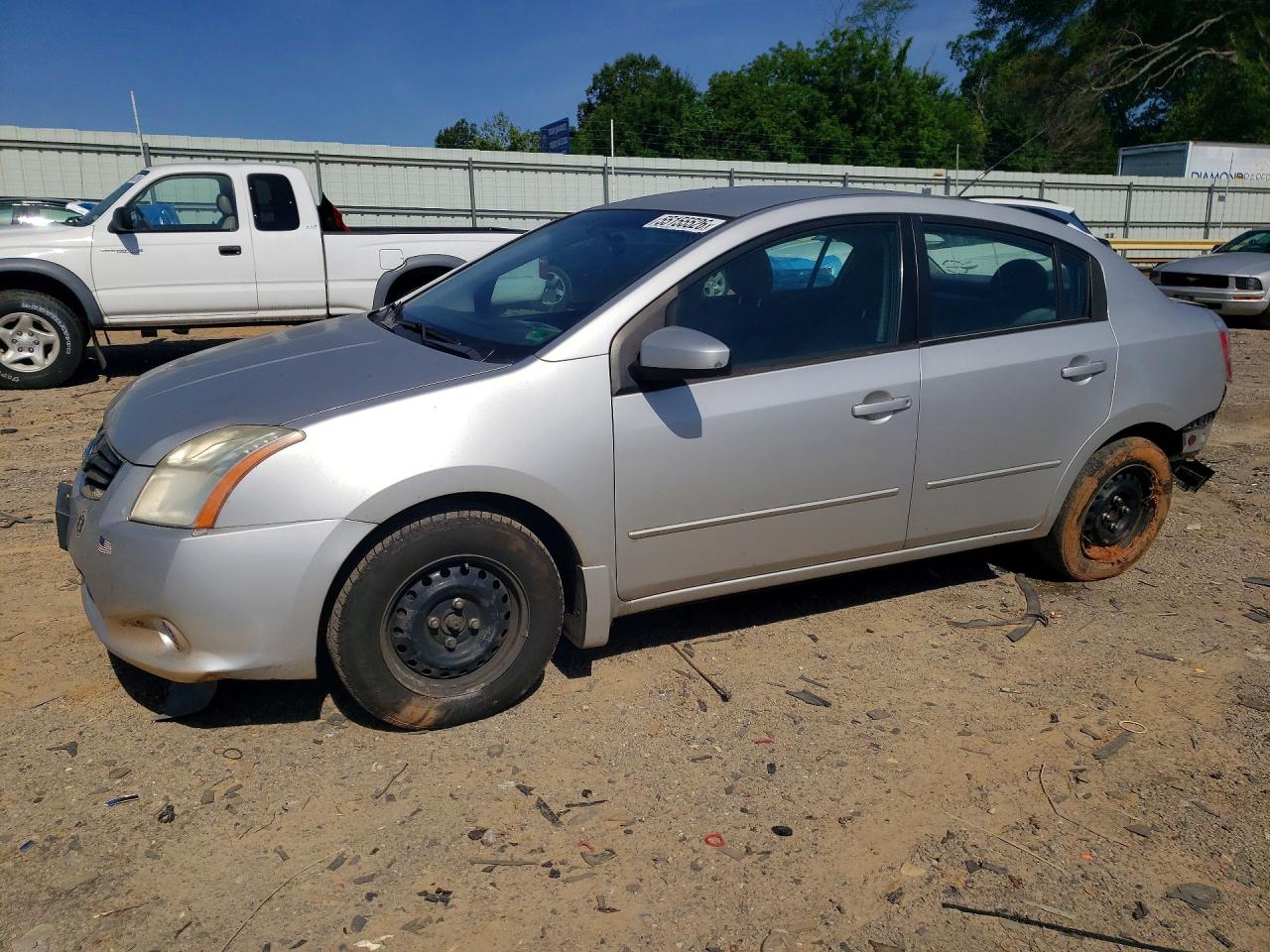 2010 Nissan Sentra 2.0 Silver vin: 3N1AB6APXAL711449