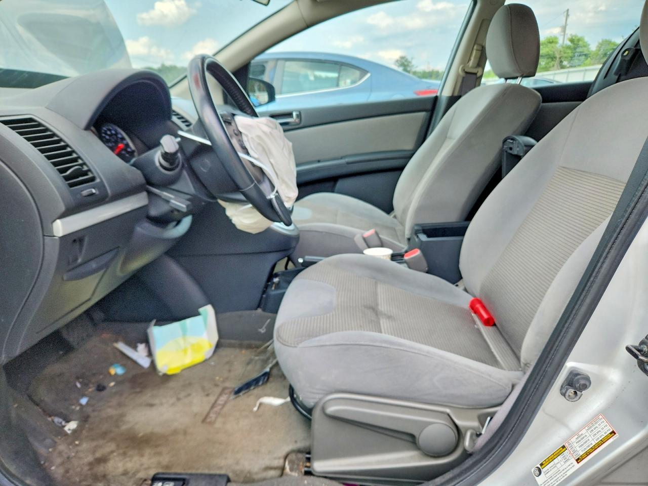 2010 Nissan Sentra 2.0 Серебряный vin: 3N1AB6APXAL716926