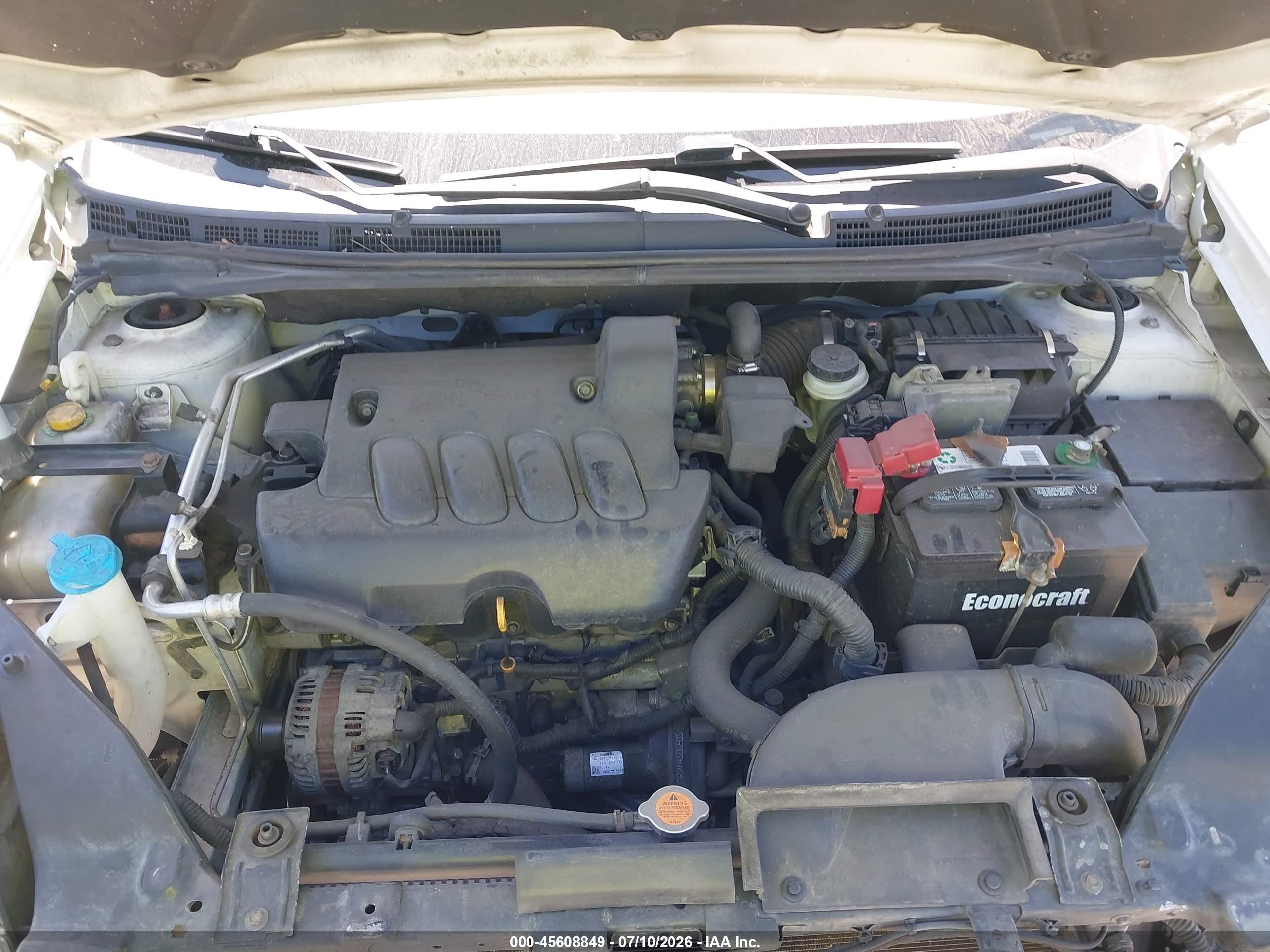 2011 Nissan Sentra 2.0s Белый vin: 3N1AB6APXBL606525