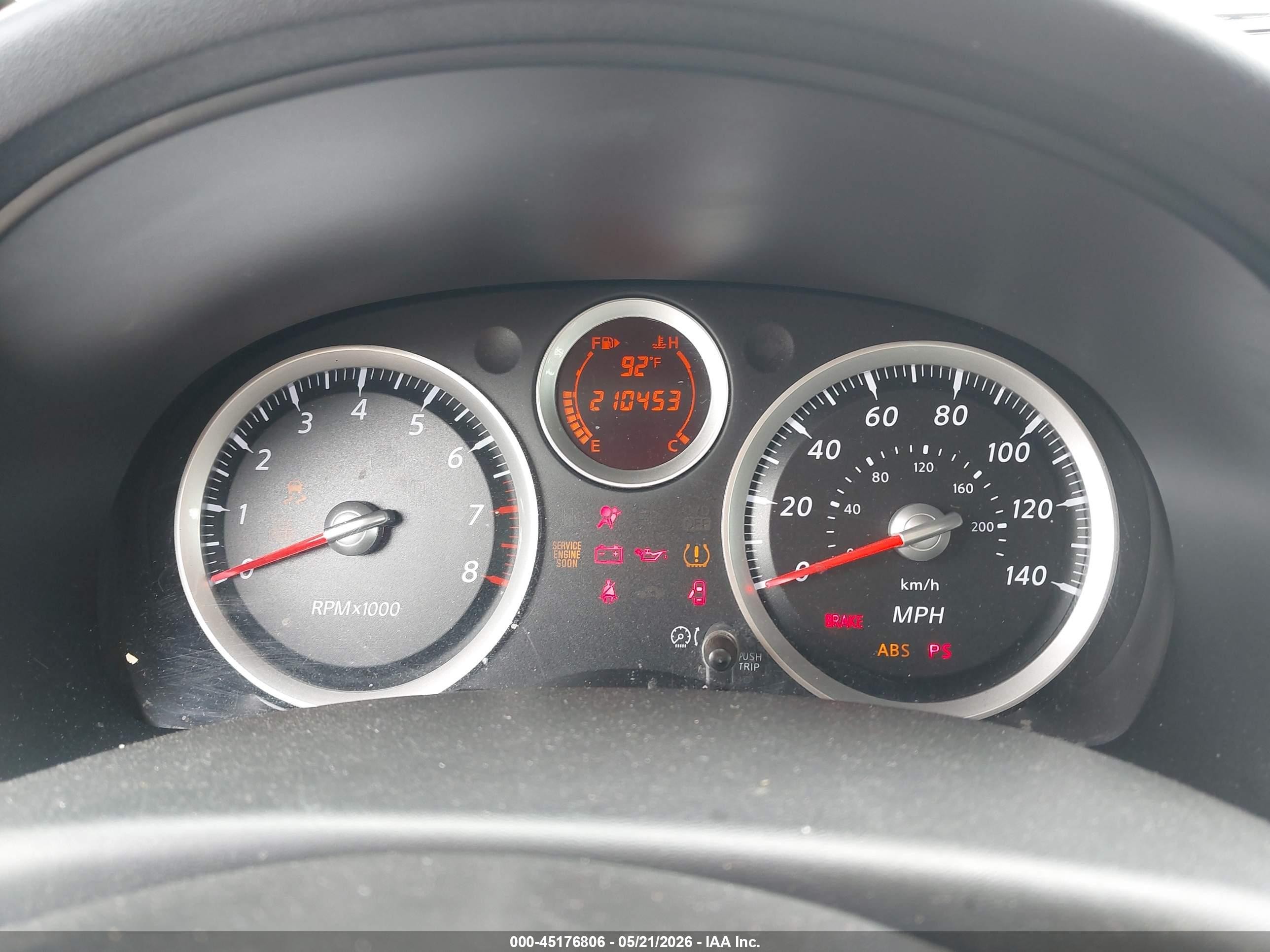 2011 Nissan Sentra 2.0s Red vin: 3N1AB6APXBL607433