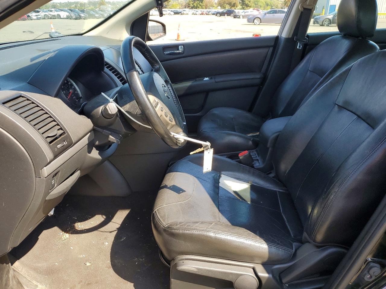 2011 Nissan Sentra 2.0 Black vin: 3N1AB6APXBL616293