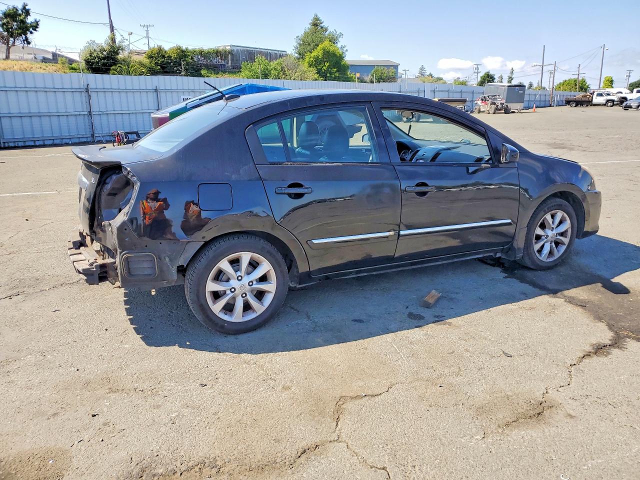 2011 Nissan Sentra 2.0 Black vin: 3N1AB6APXBL616293