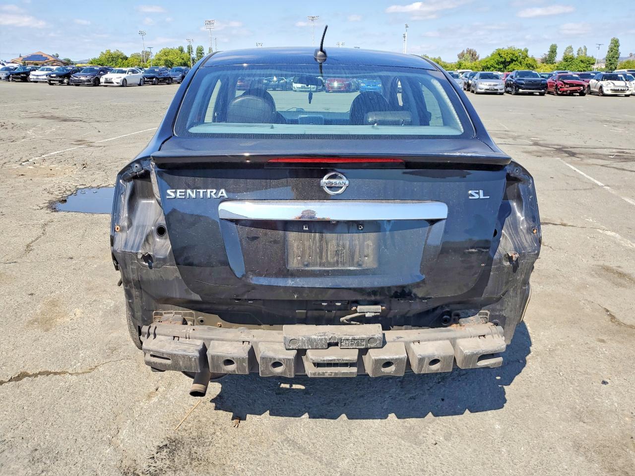 2011 Nissan Sentra 2.0 Black vin: 3N1AB6APXBL616293