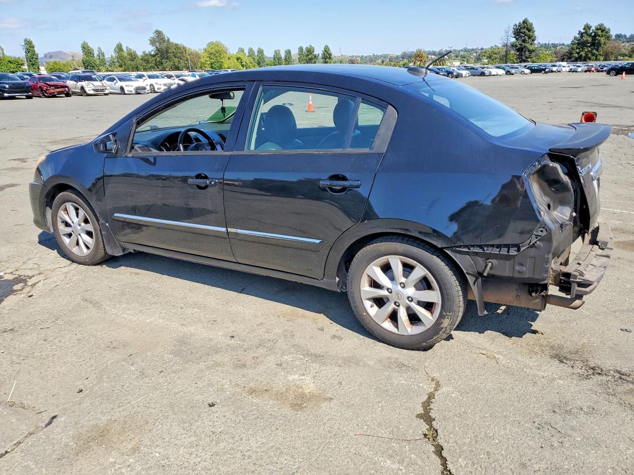 2011 Nissan Sentra 2.0 Black vin: 3N1AB6APXBL616293