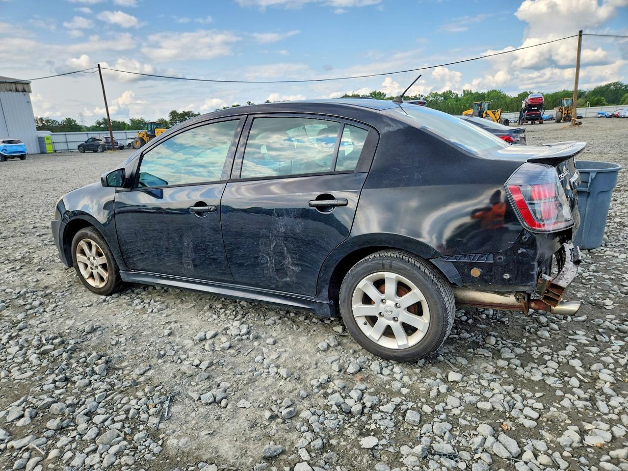 2011 Nissan Sentra Black vin: 3N1AB6APXBL618982