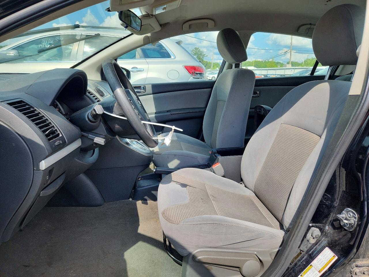 2011 Nissan Sentra Black vin: 3N1AB6APXBL618982