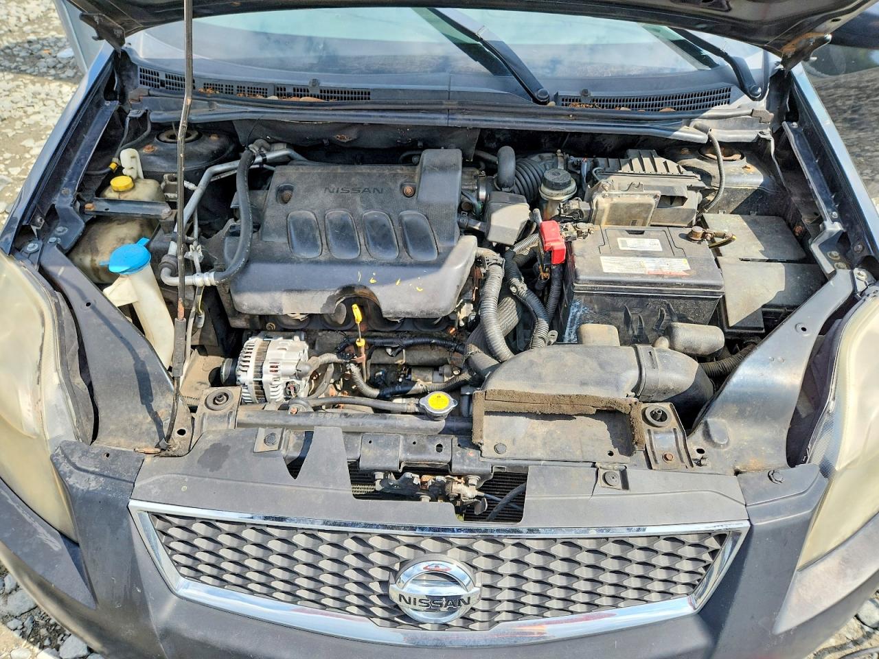 2011 Nissan Sentra Black vin: 3N1AB6APXBL618982