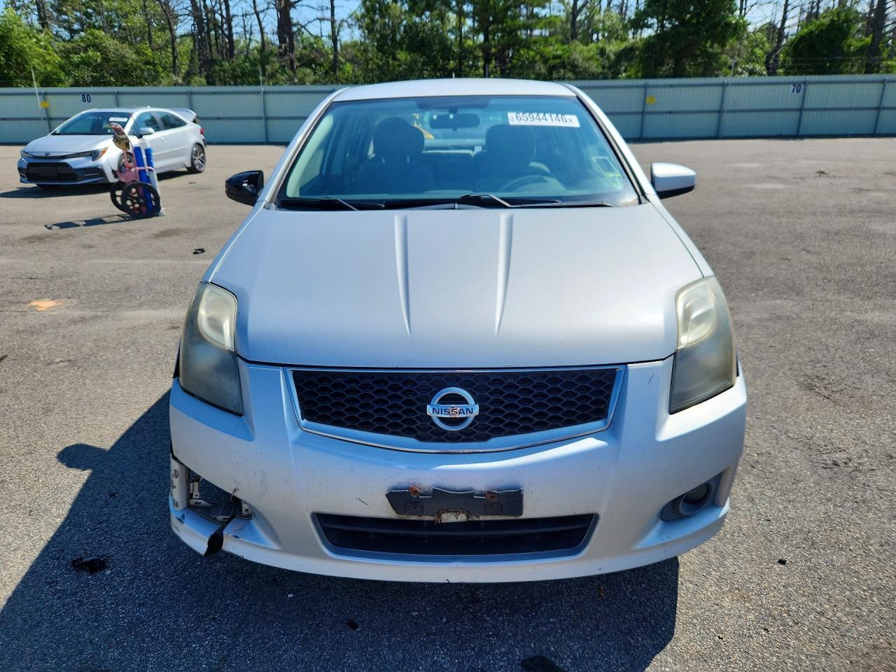 2011 Nissan Sentra 2.0 Silver vin: 3N1AB6APXBL622367