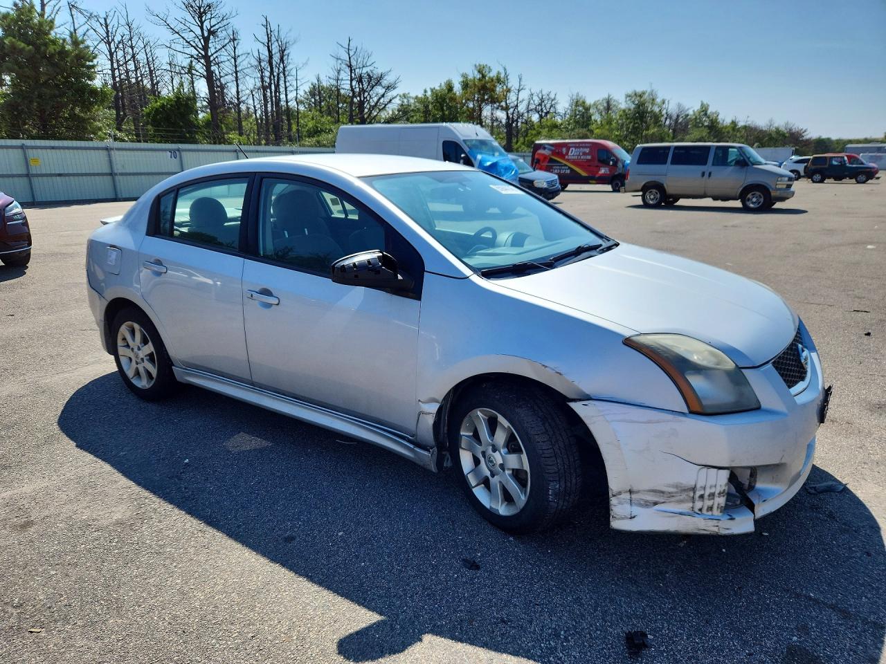 2011 Nissan Sentra 2.0 Silver vin: 3N1AB6APXBL622367