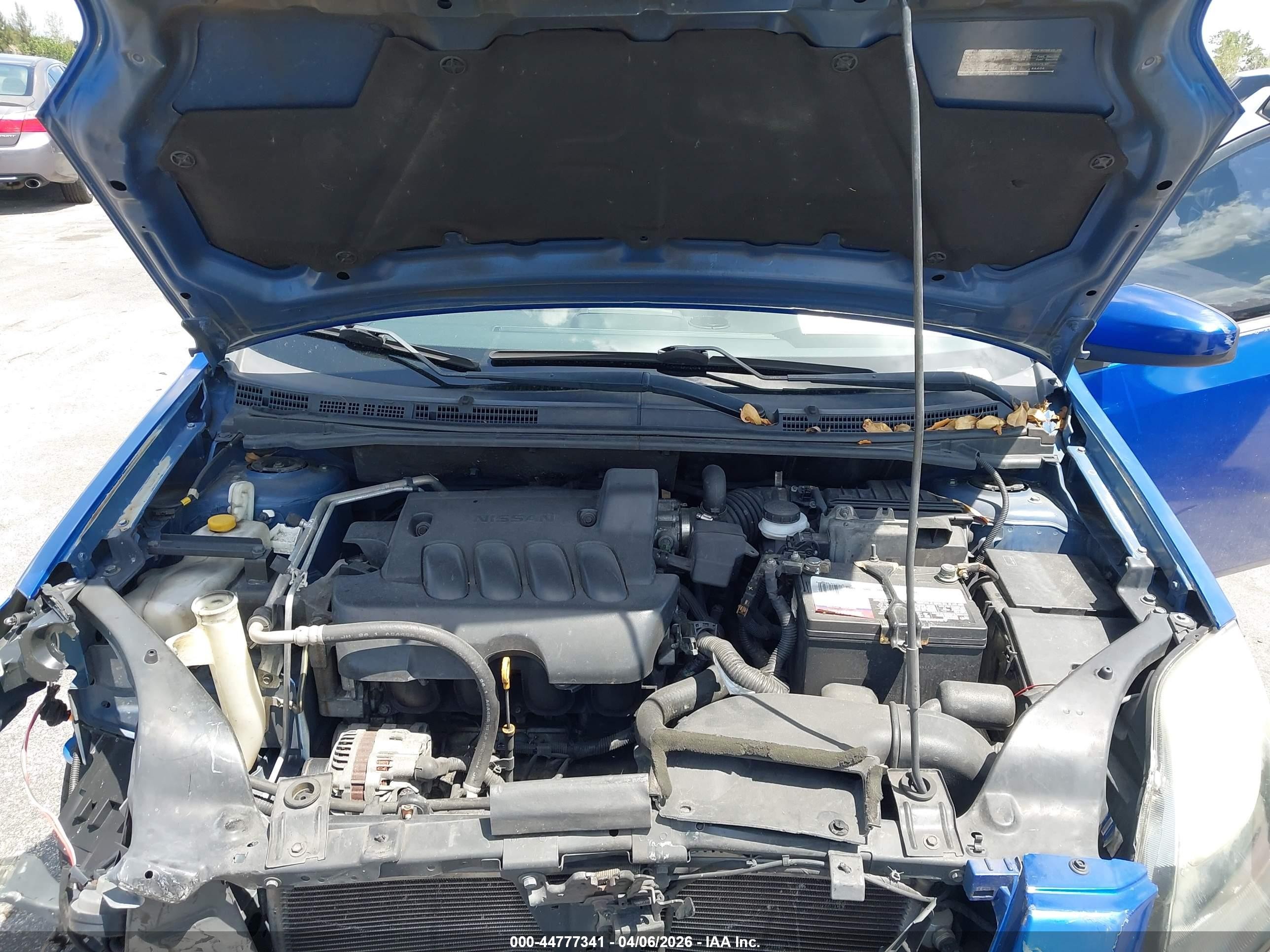 2011 Nissan Sentra 2.0sr Синий vin: 3N1AB6APXBL628184