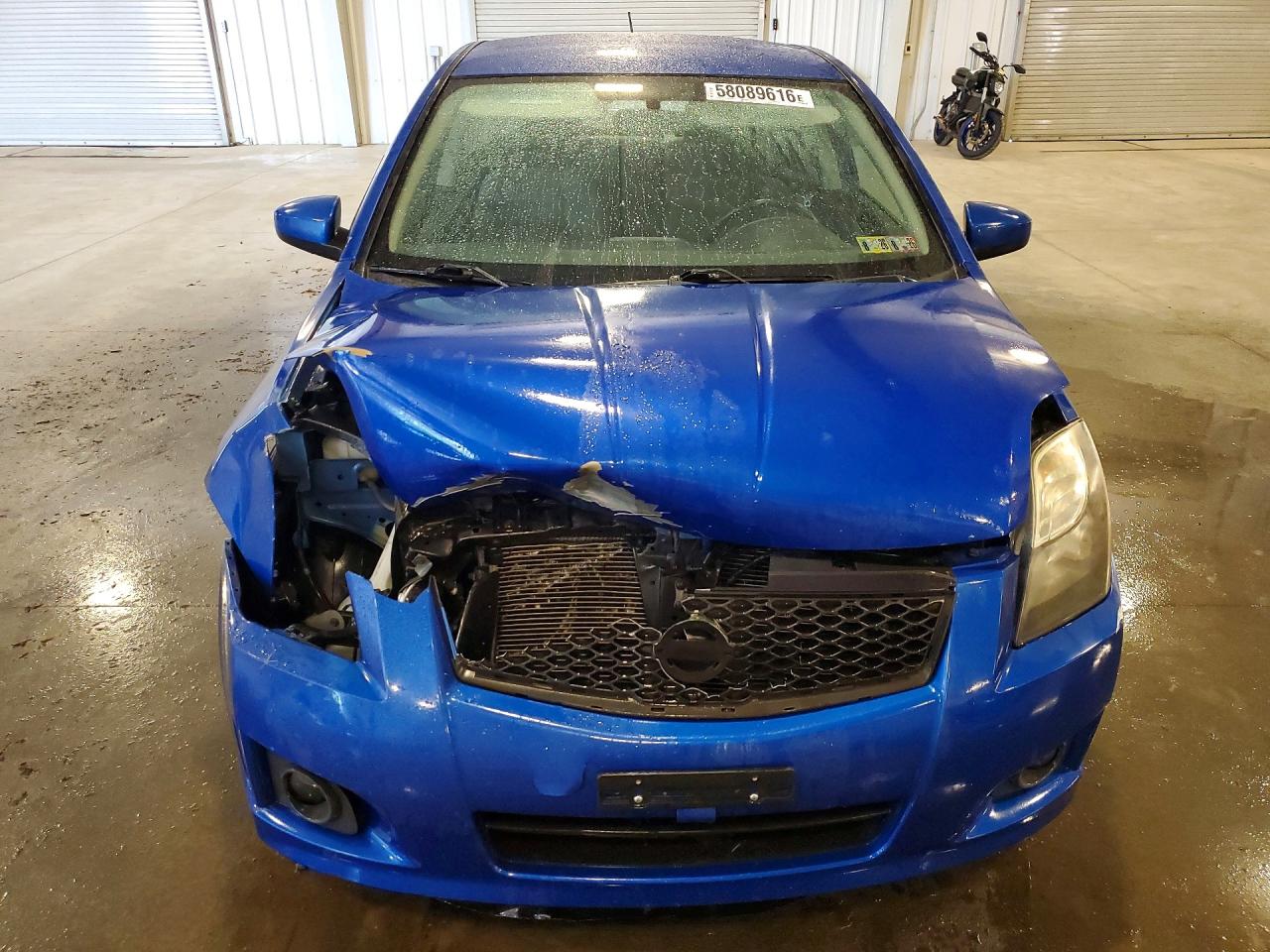 2011 Nissan Sentra 2.0 Blue vin: 3N1AB6APXBL628296