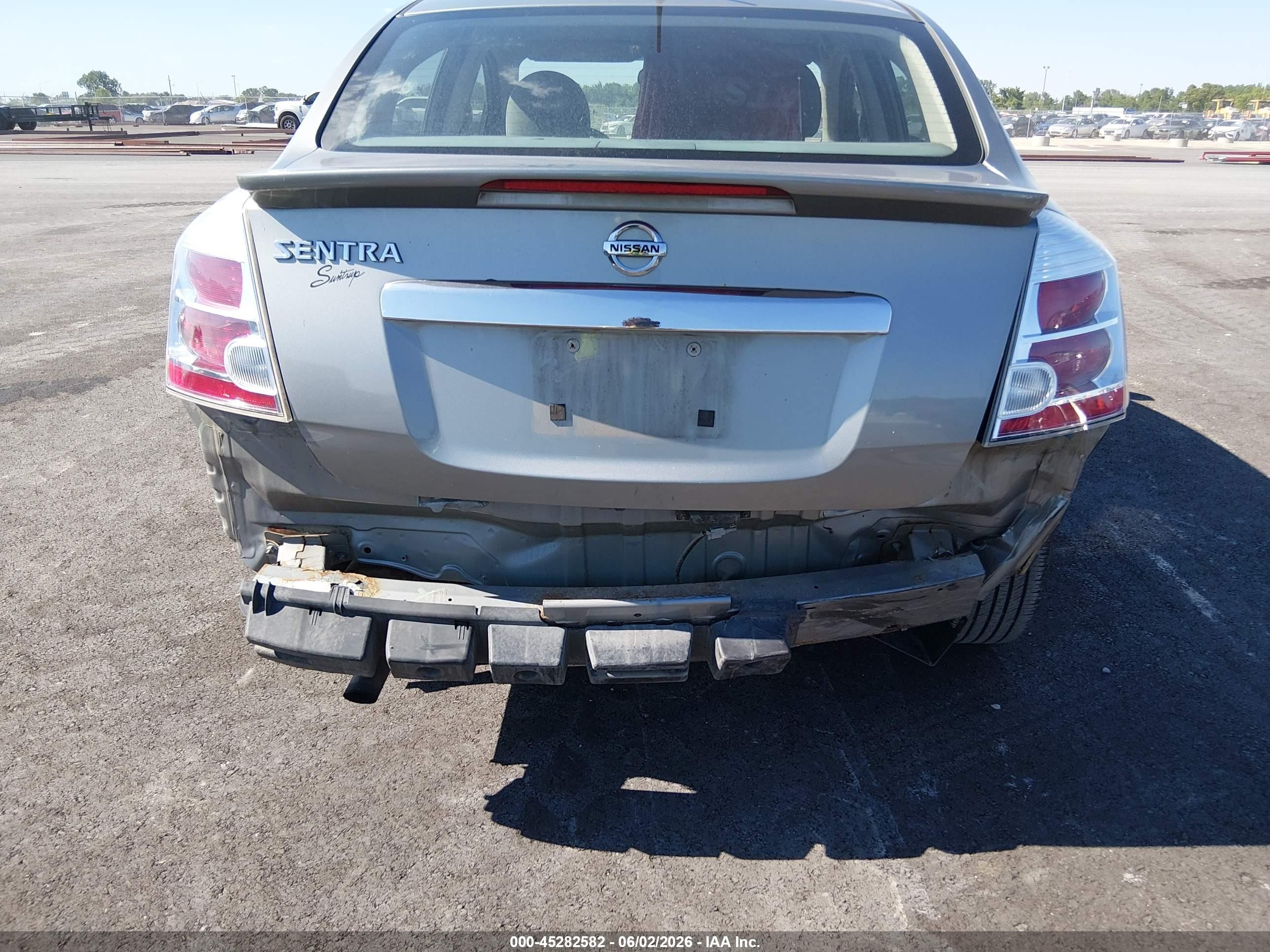 2011 Nissan Sentra 2.0s Silver vin: 3N1AB6APXBL633286