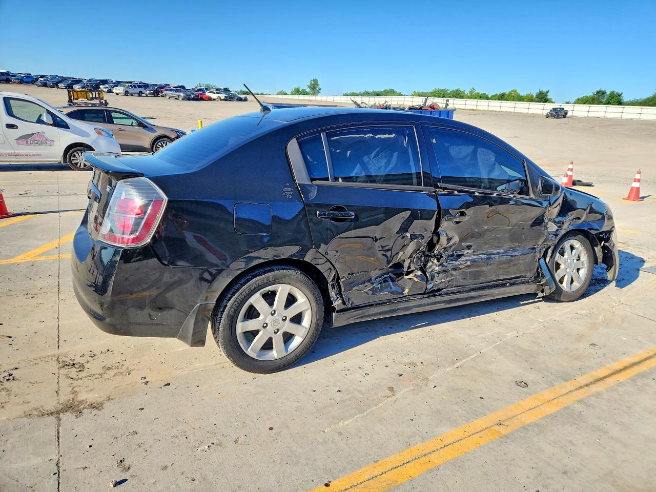 2011 Nissan Sentra 2.0 Black vin: 3N1AB6APXBL639976