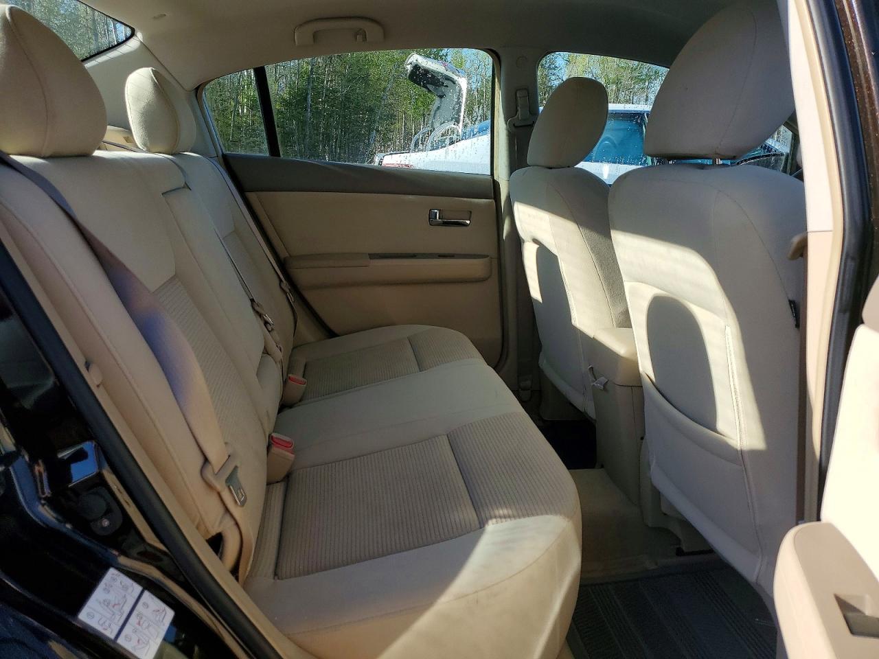 2011 Nissan Sentra 2.0 Черный vin: 3N1AB6APXBL640836