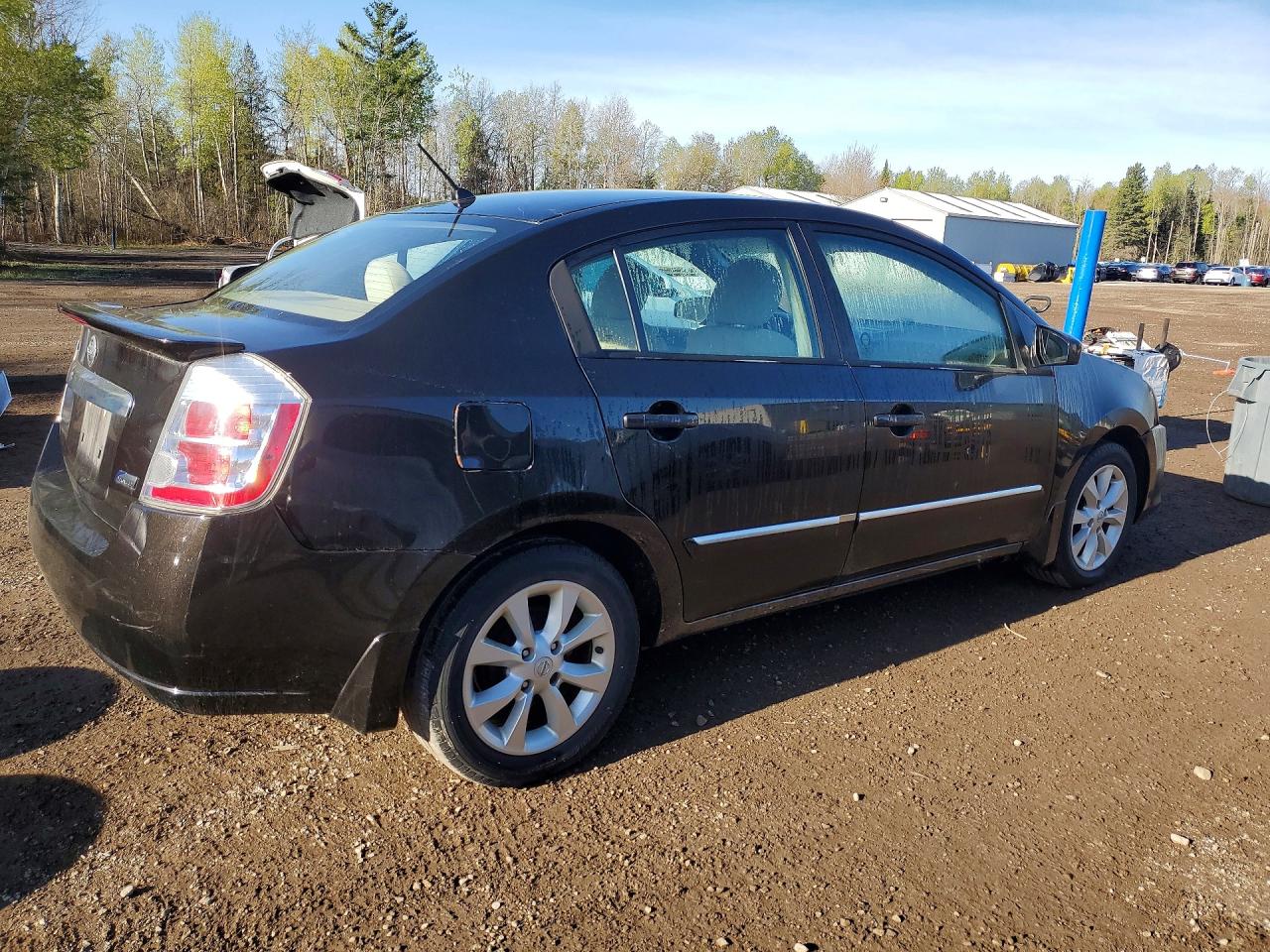 2011 Nissan Sentra 2.0 Черный vin: 3N1AB6APXBL640836