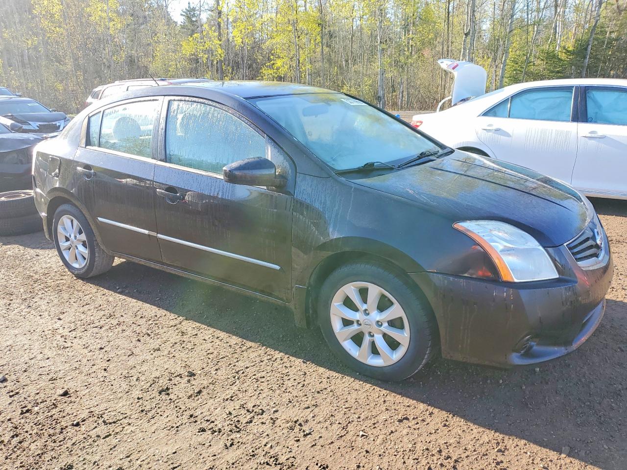 2011 Nissan Sentra 2.0 Черный vin: 3N1AB6APXBL640836