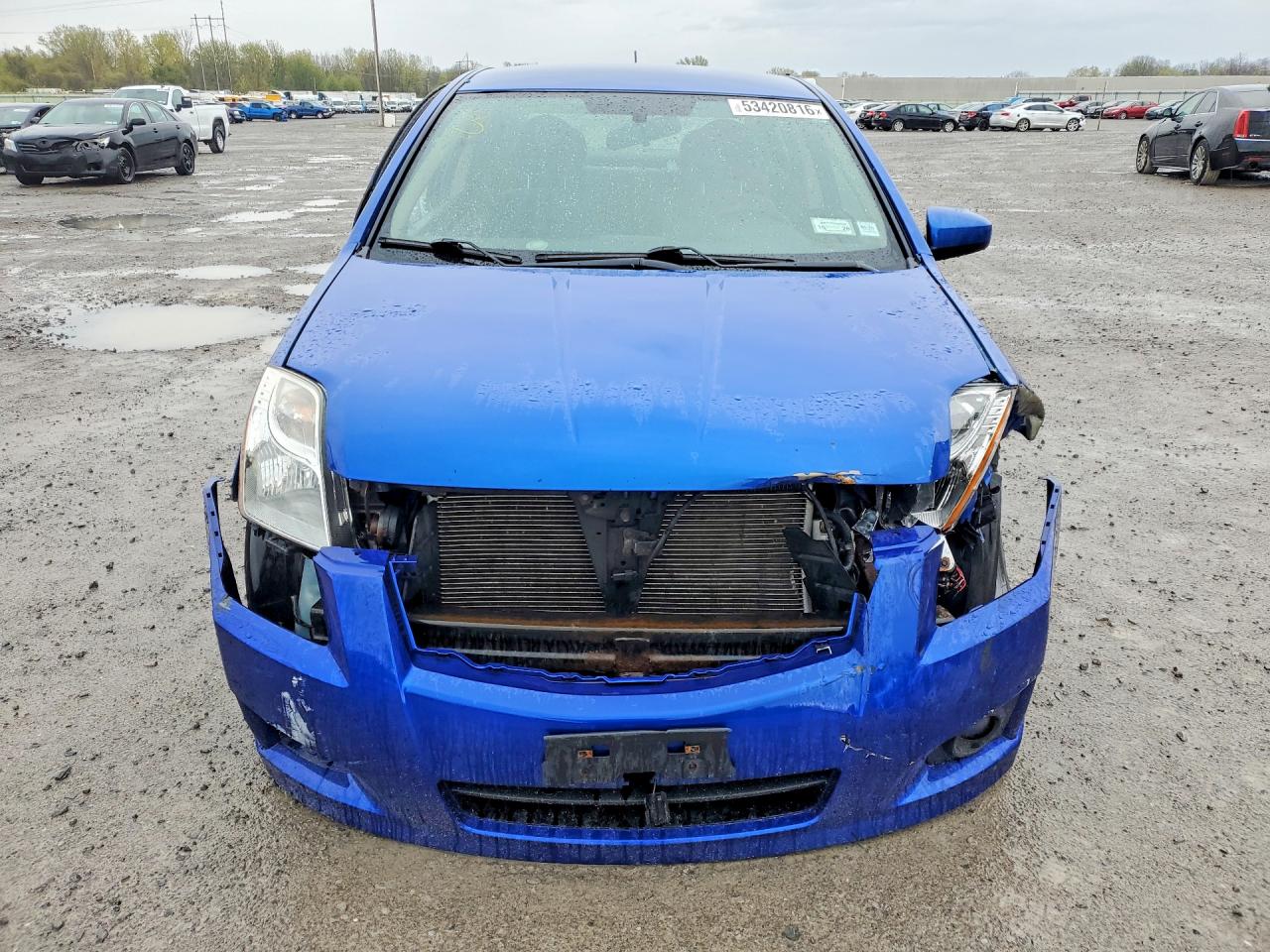 2011 Nissan Sentra 2.0 Blue vin: 3N1AB6APXBL649391