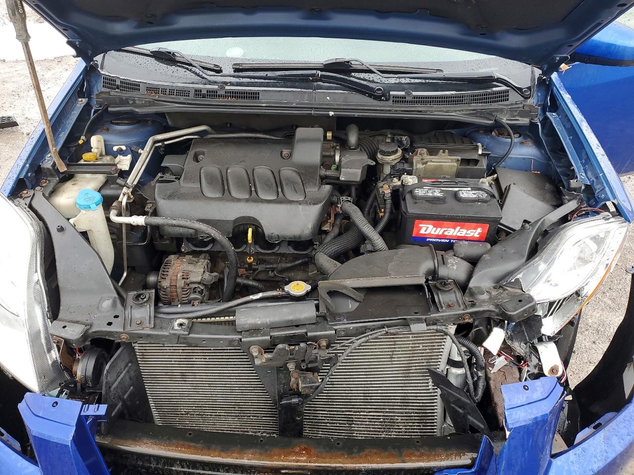 2011 Nissan Sentra 2.0 Blue vin: 3N1AB6APXBL649391